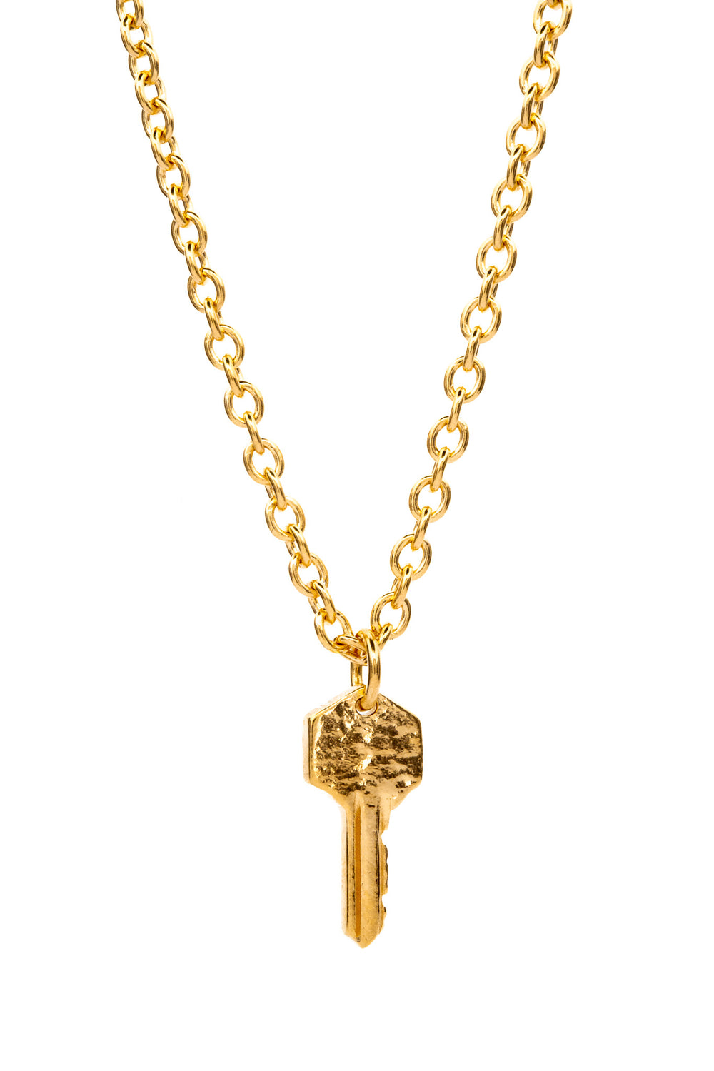 Lil' Key Necklace | Gold