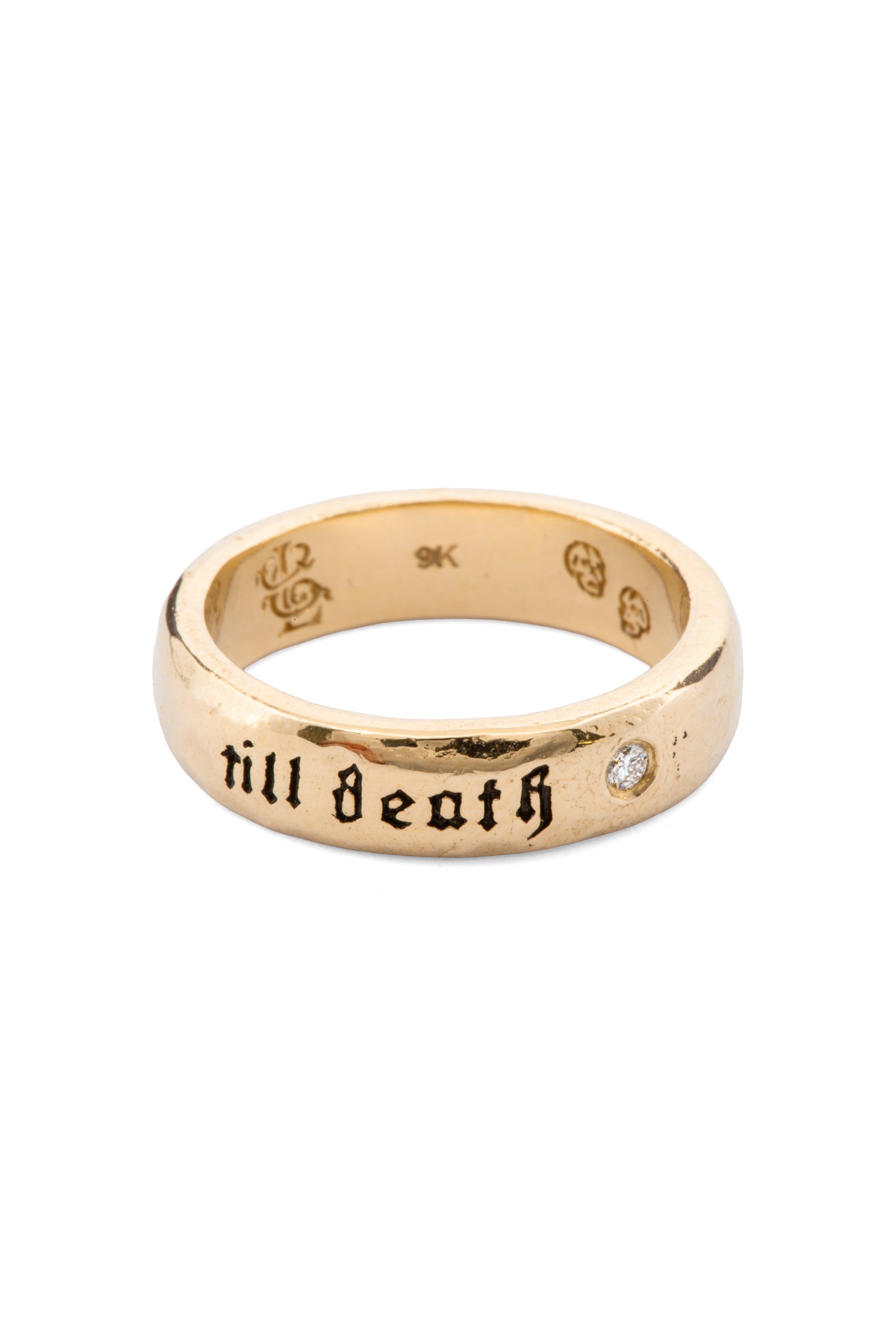 Till Death Ring - Diamond | 9k Solid Gold
