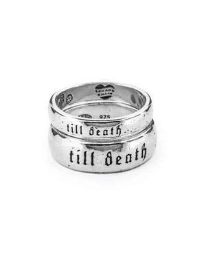 Till Death Ring ™ - Twin Kit Standard + XL | Silver