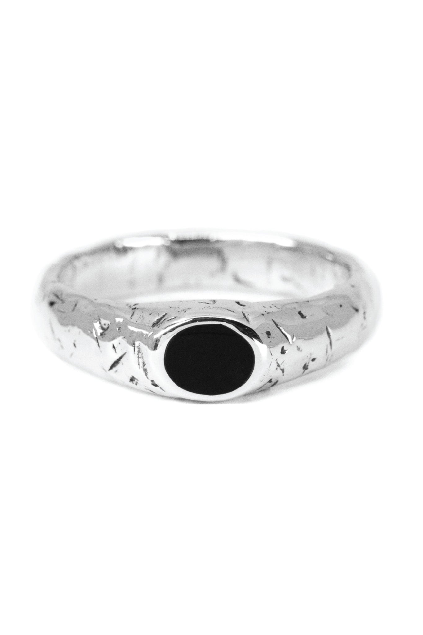 Pluto II Ring - Onyx – Lox & Chain