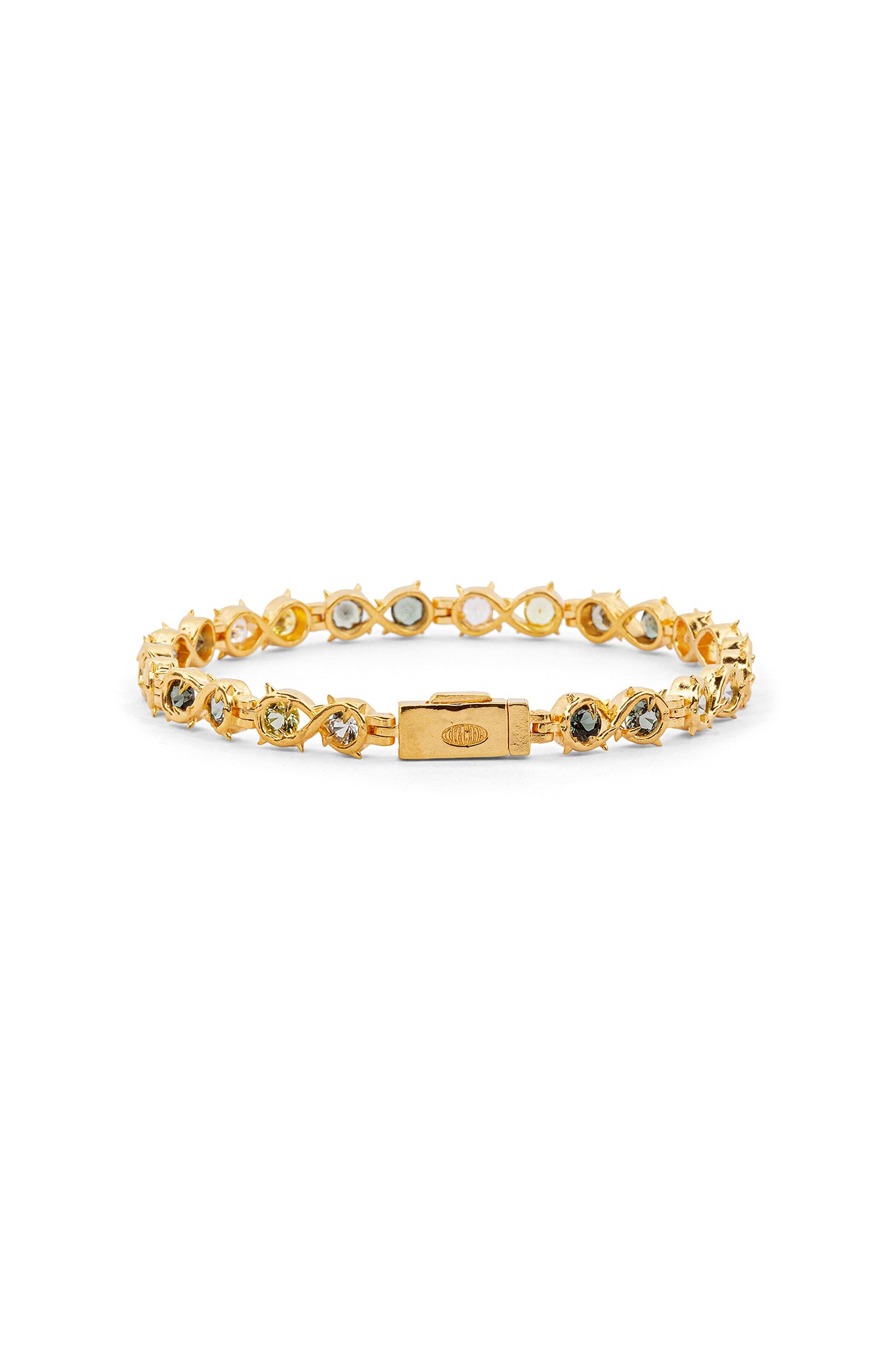 Needles Bracelet - Moss | Gold