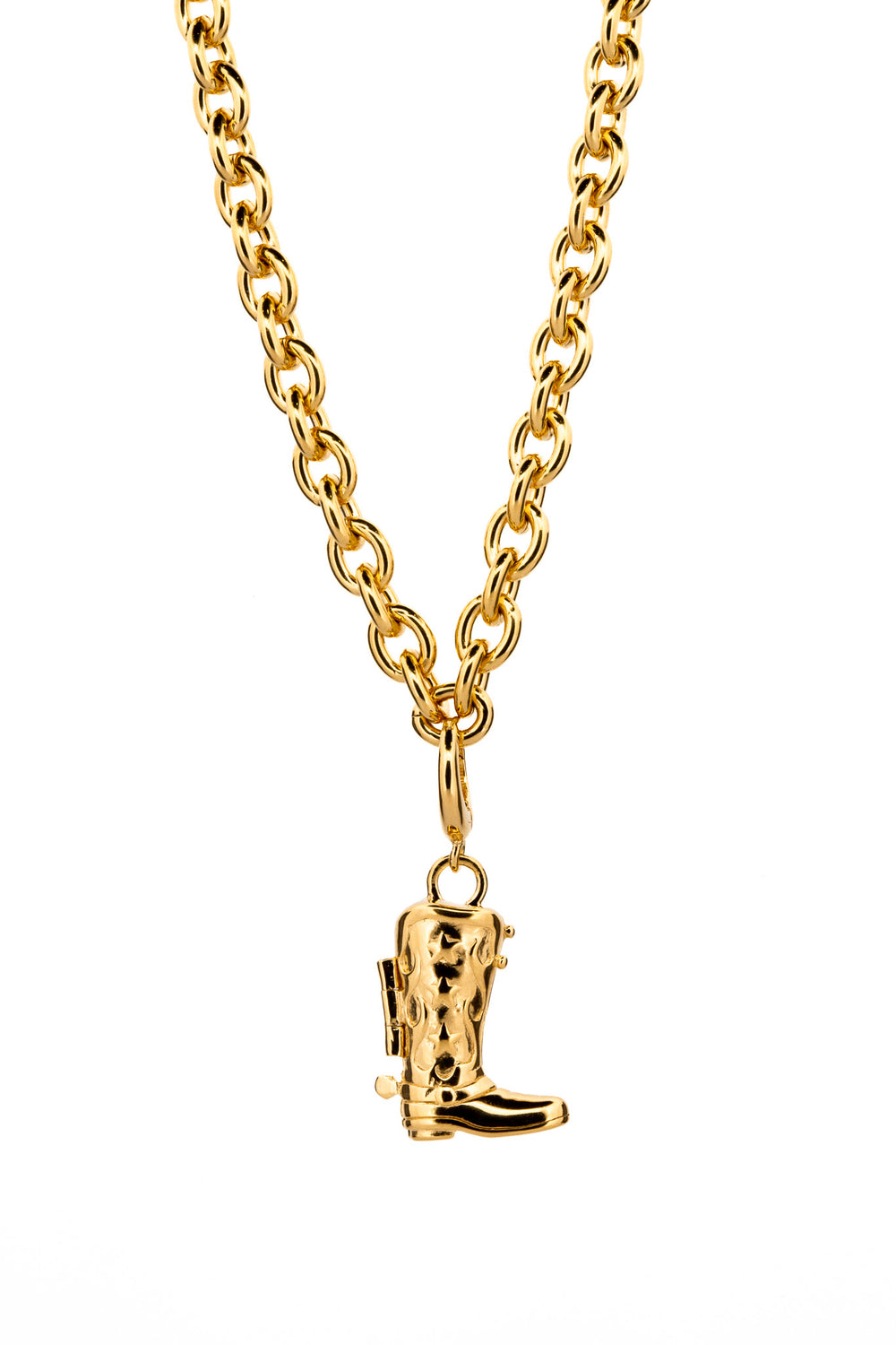 Boot Locket | Gold