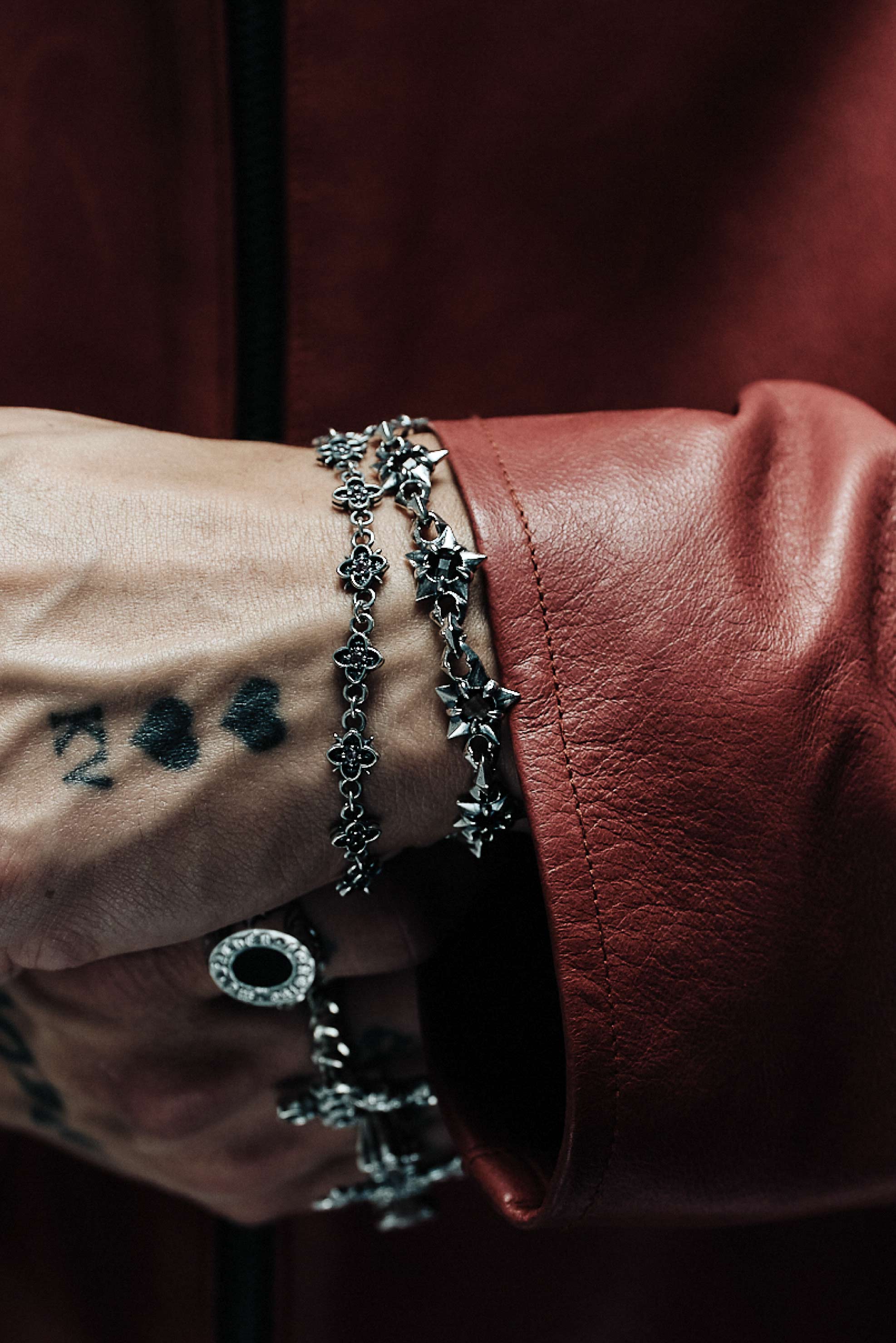 Lox & Chain | Solid 925 Silver