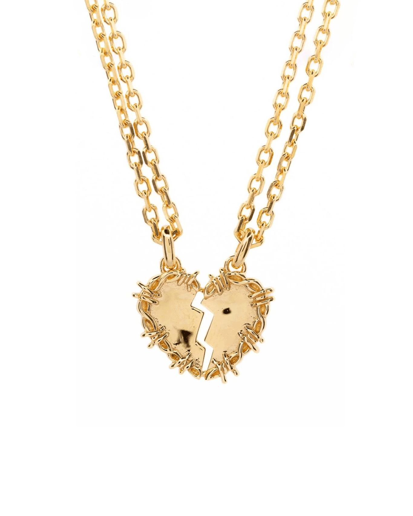 Breakable Heart Necklace | Gold
