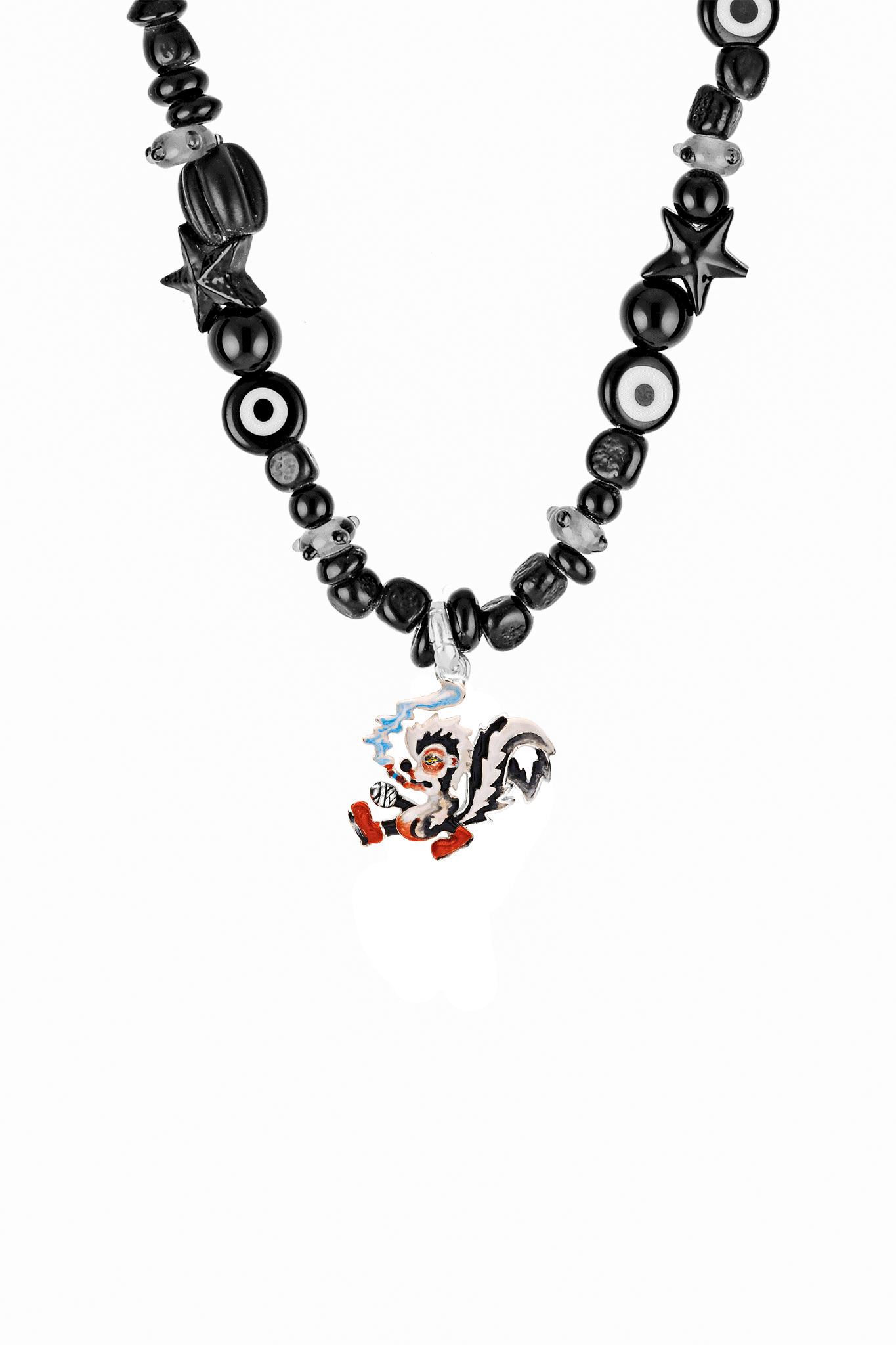 Ed's Charms - Black Ink Chain