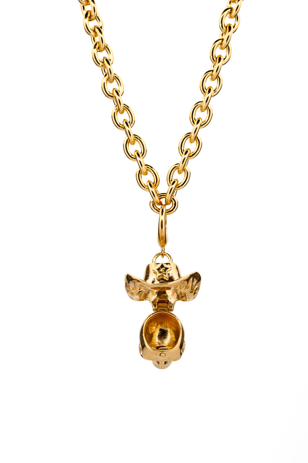 Cowboy Locket | Gold