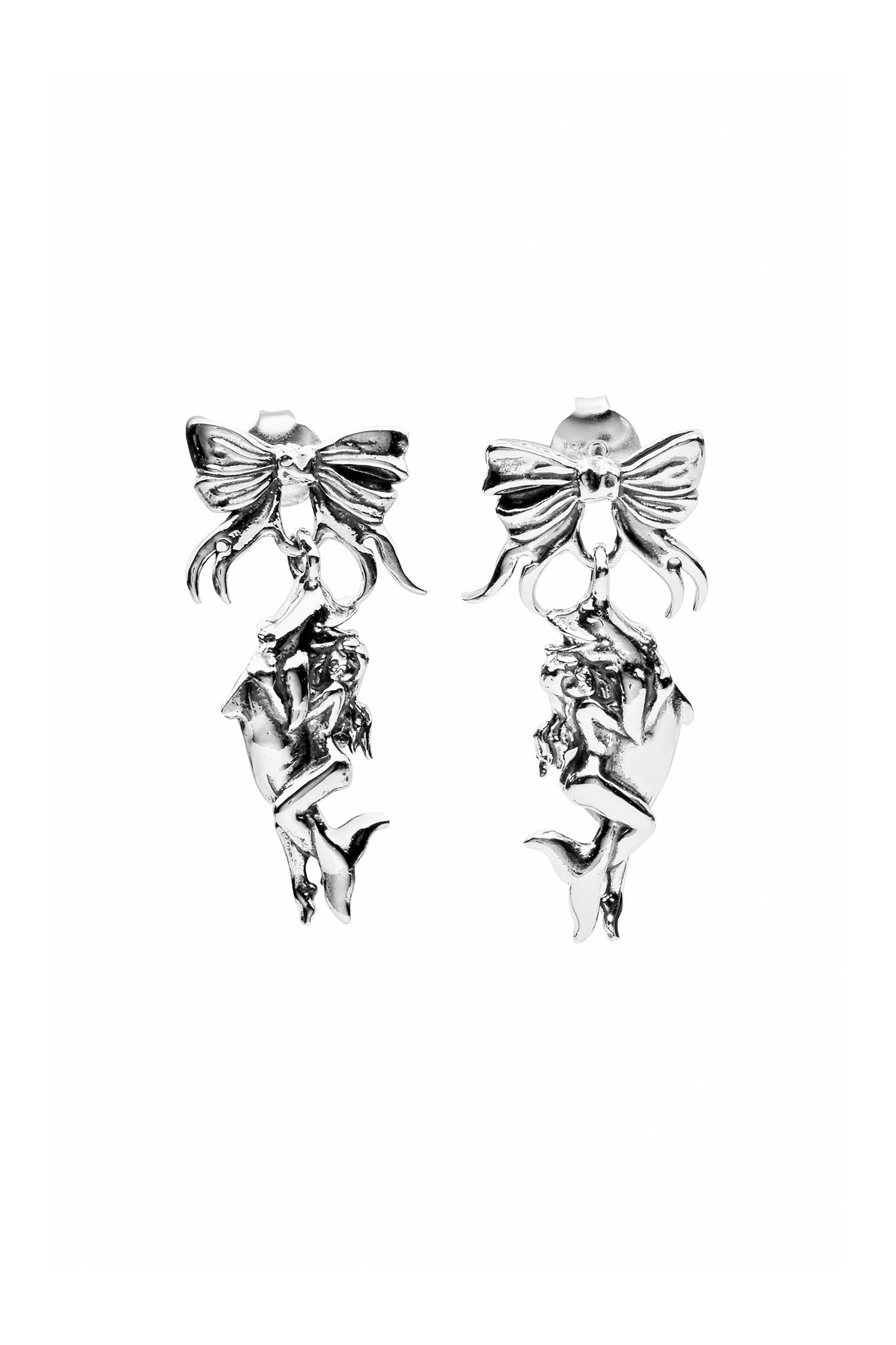 I Wish You Could Swim Like Dolphins Can Swim Earrings