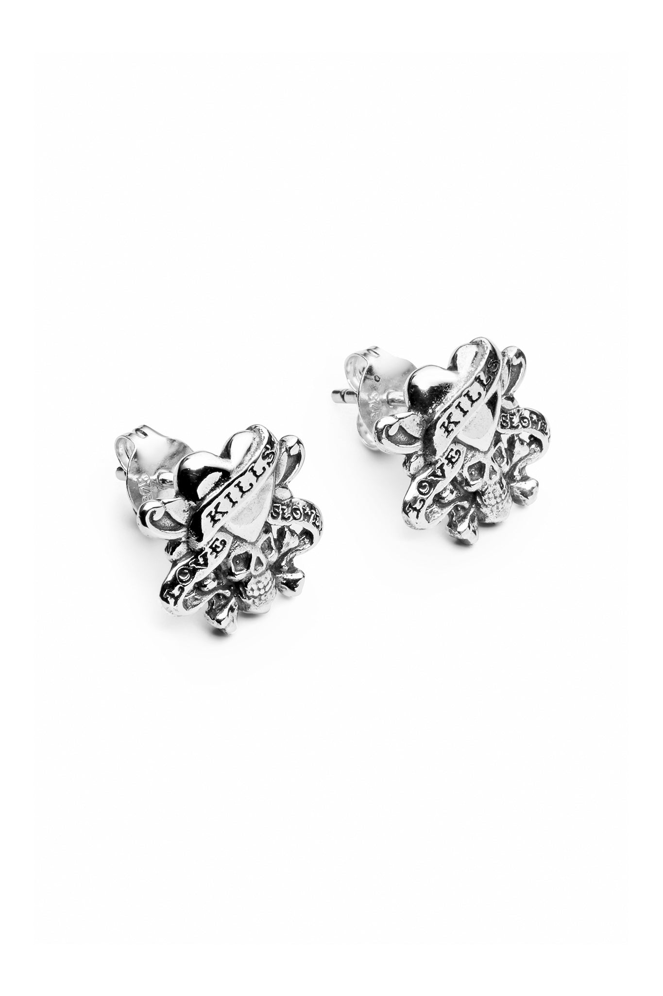 Love Kills Slowly Studs