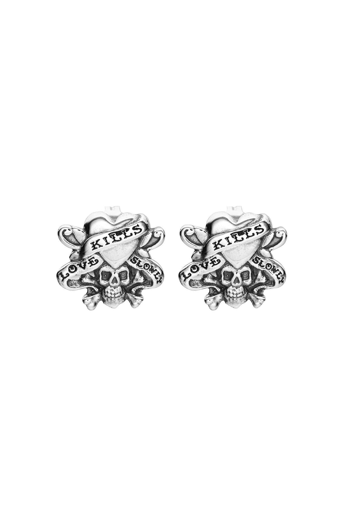 Love Kills Slowly Studs
