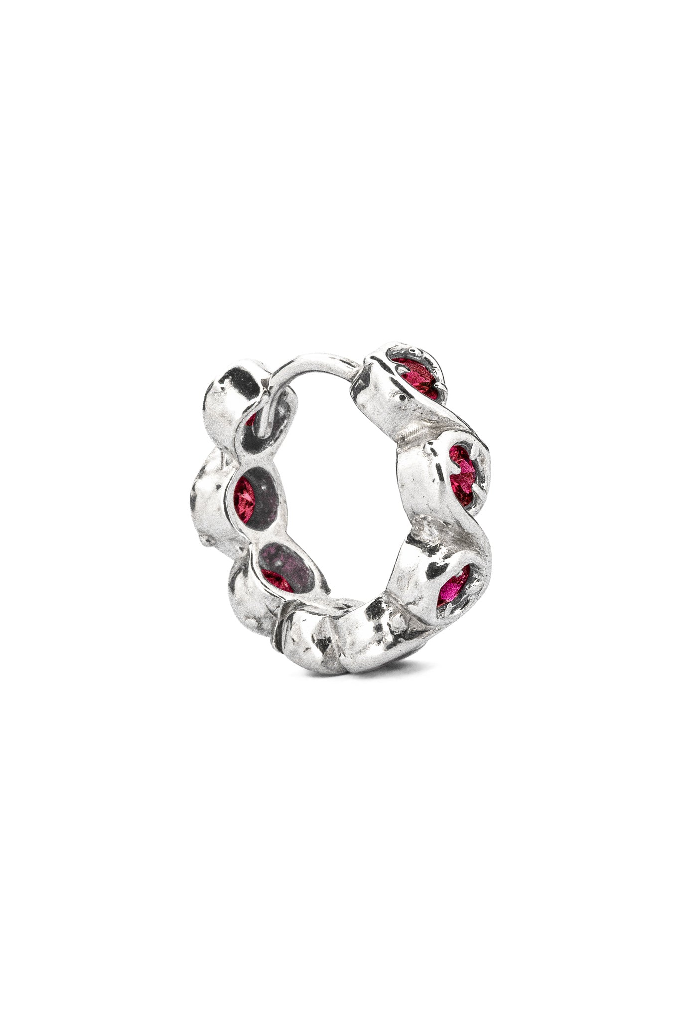 Needles Earrings – Garnet