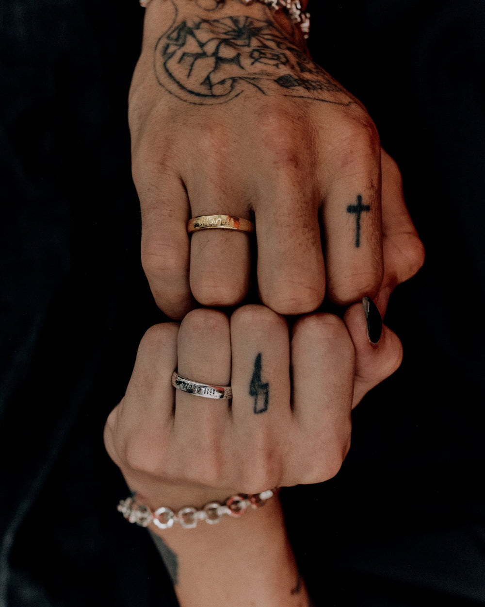Till Death Ring - Twin Kit | Silver & Gold