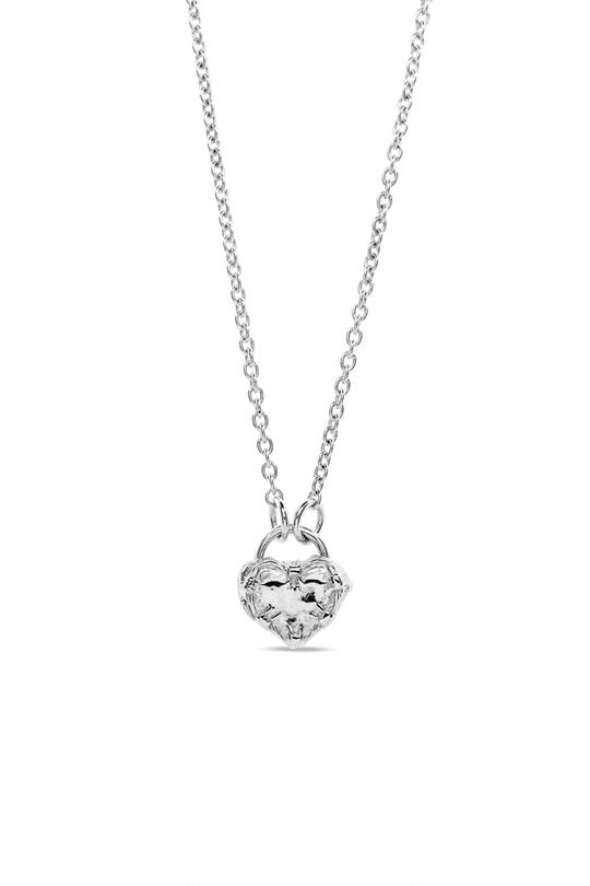 Lil' Barbwire Heart Locket