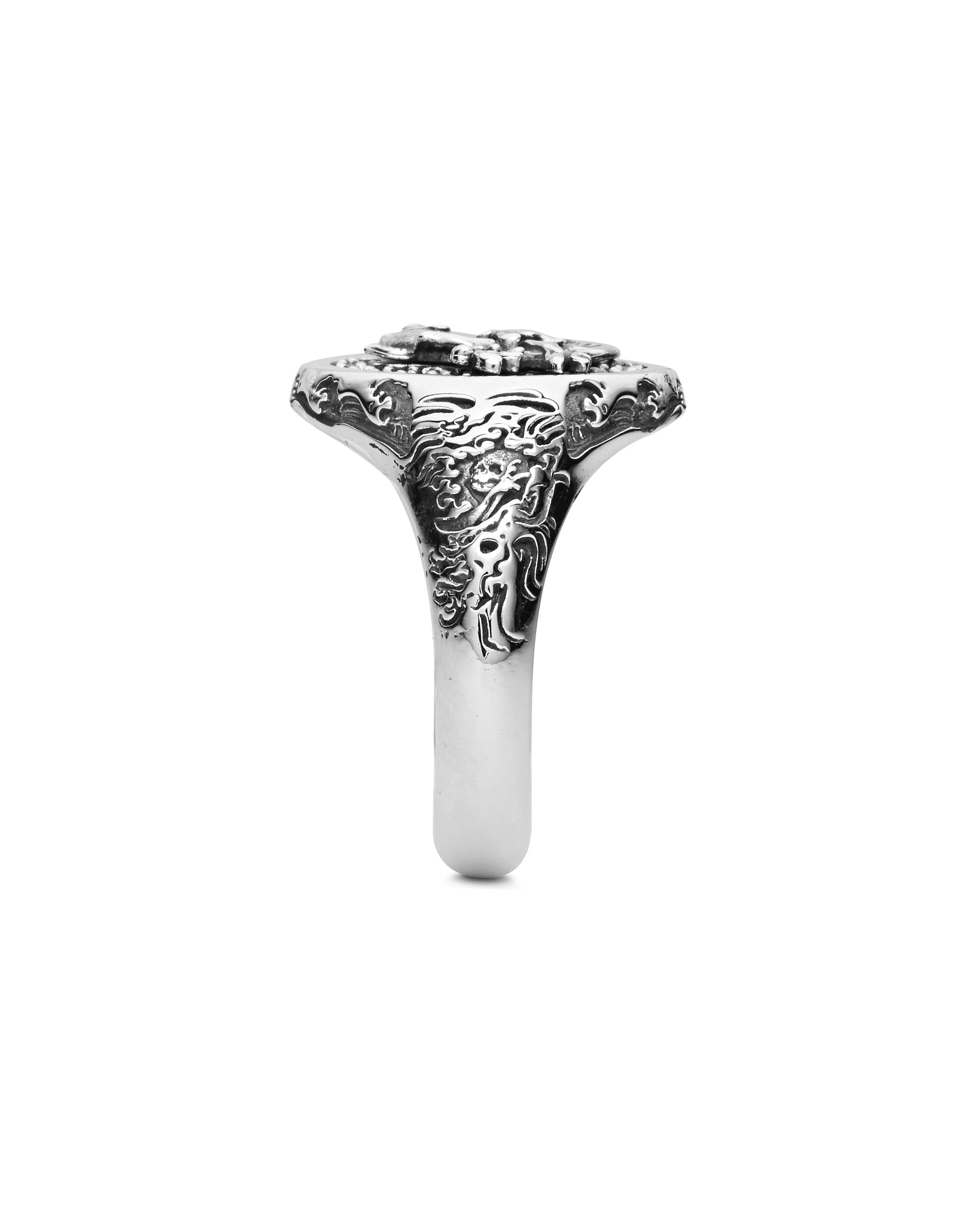 Lucky Fish Signet Ring