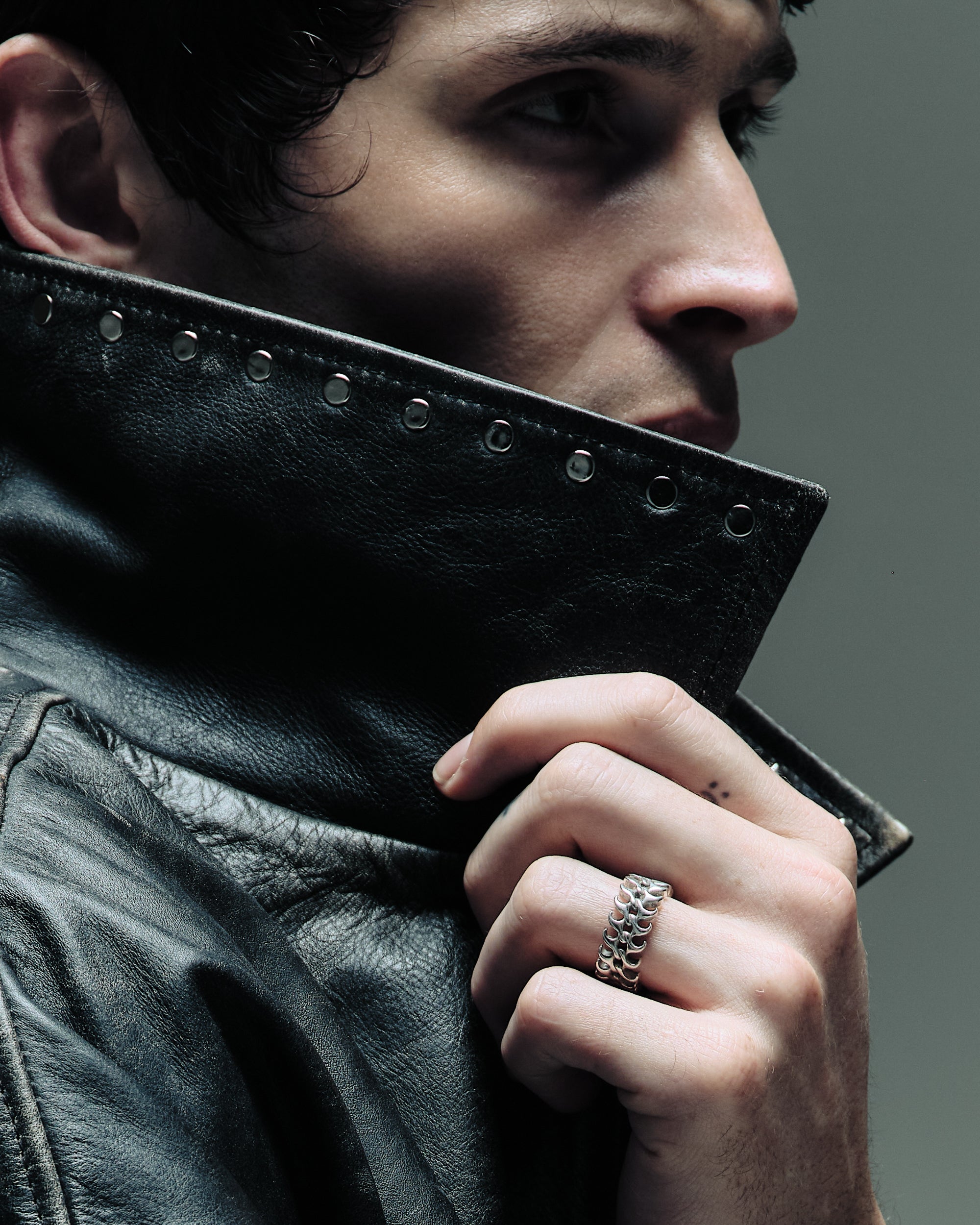 Vertebrae Ring – Lox & Chain