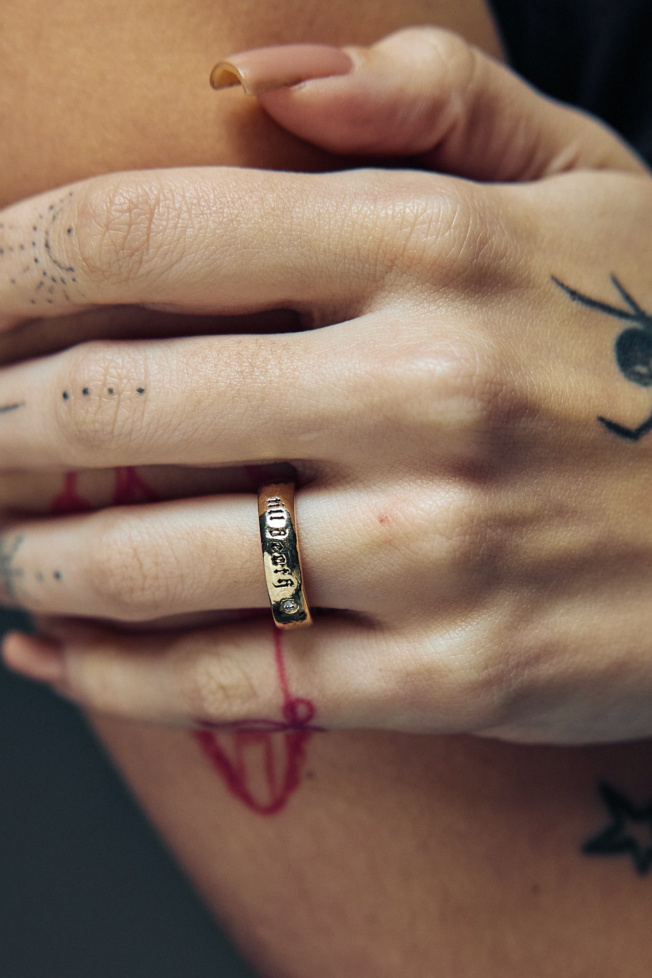 Till Death Ring - Diamond | 9k Solid Gold