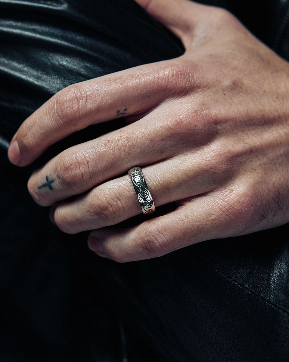 'Till Death Do Us Part' Ring – Lox & Chain