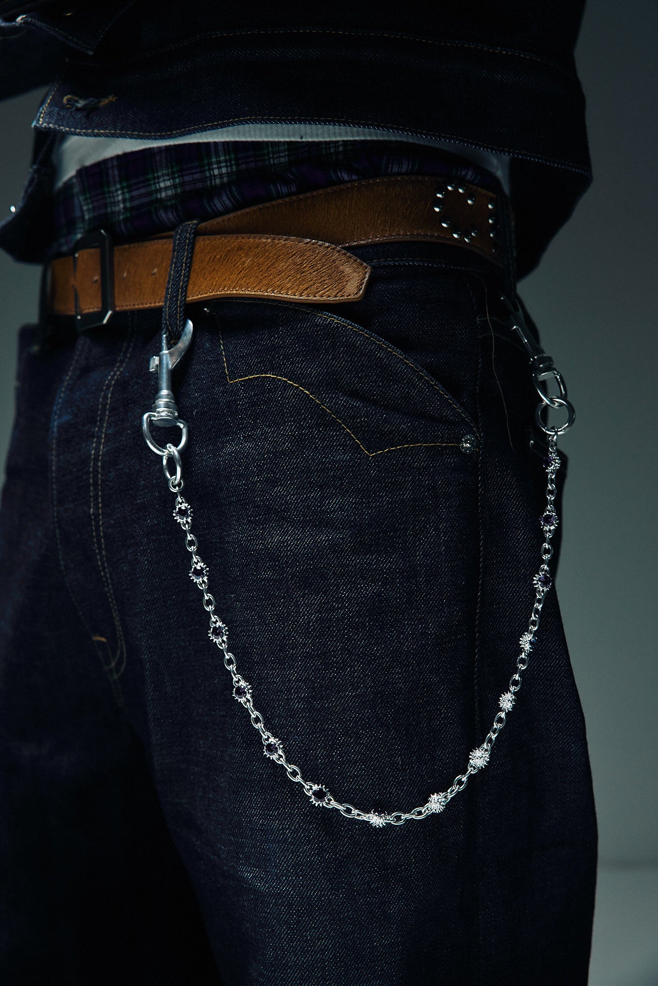 chiiiibag チーバック　Wallet necklace Spiked Wallet Chain– Goth Mall