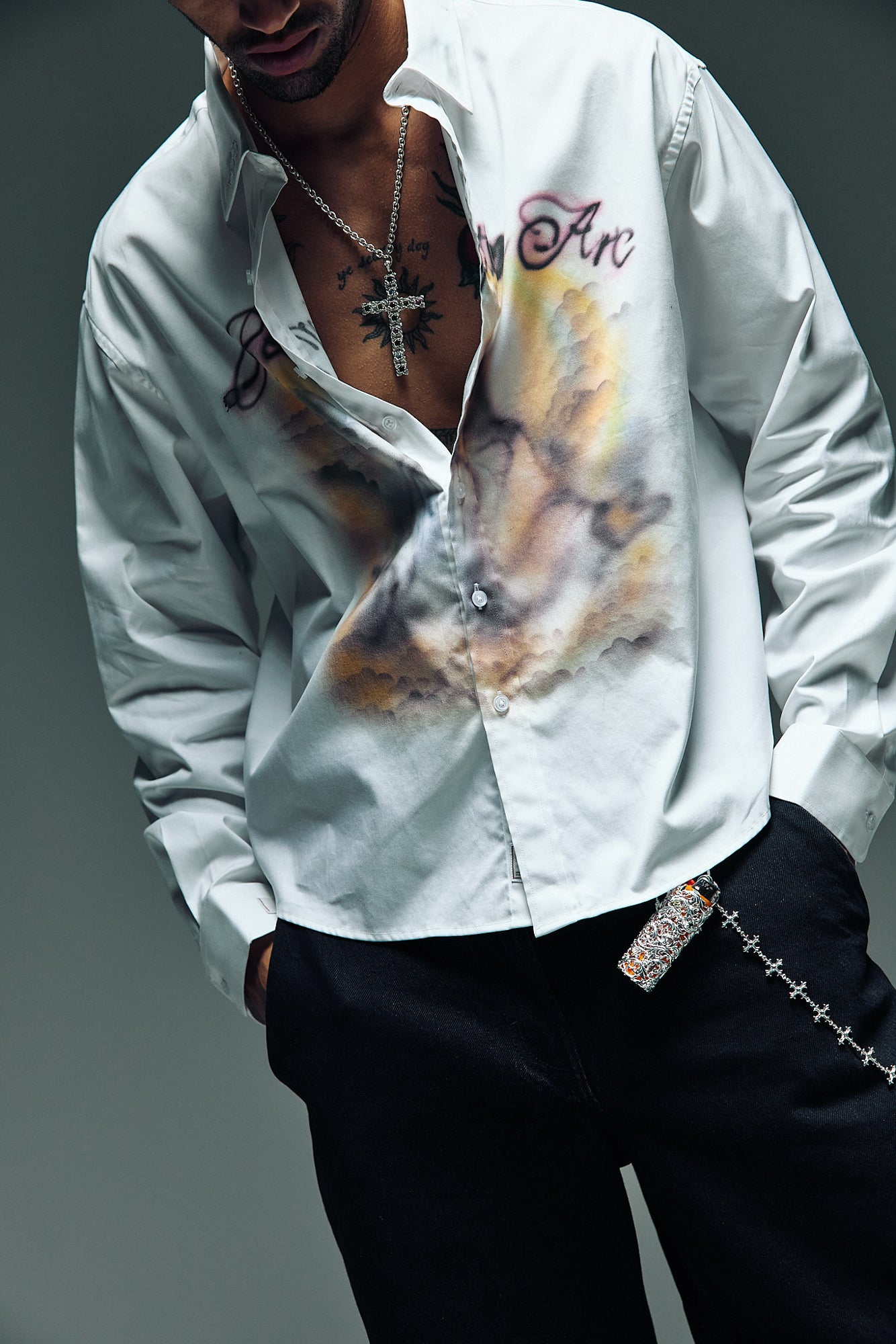 Redemption Arc LS Shirt - White