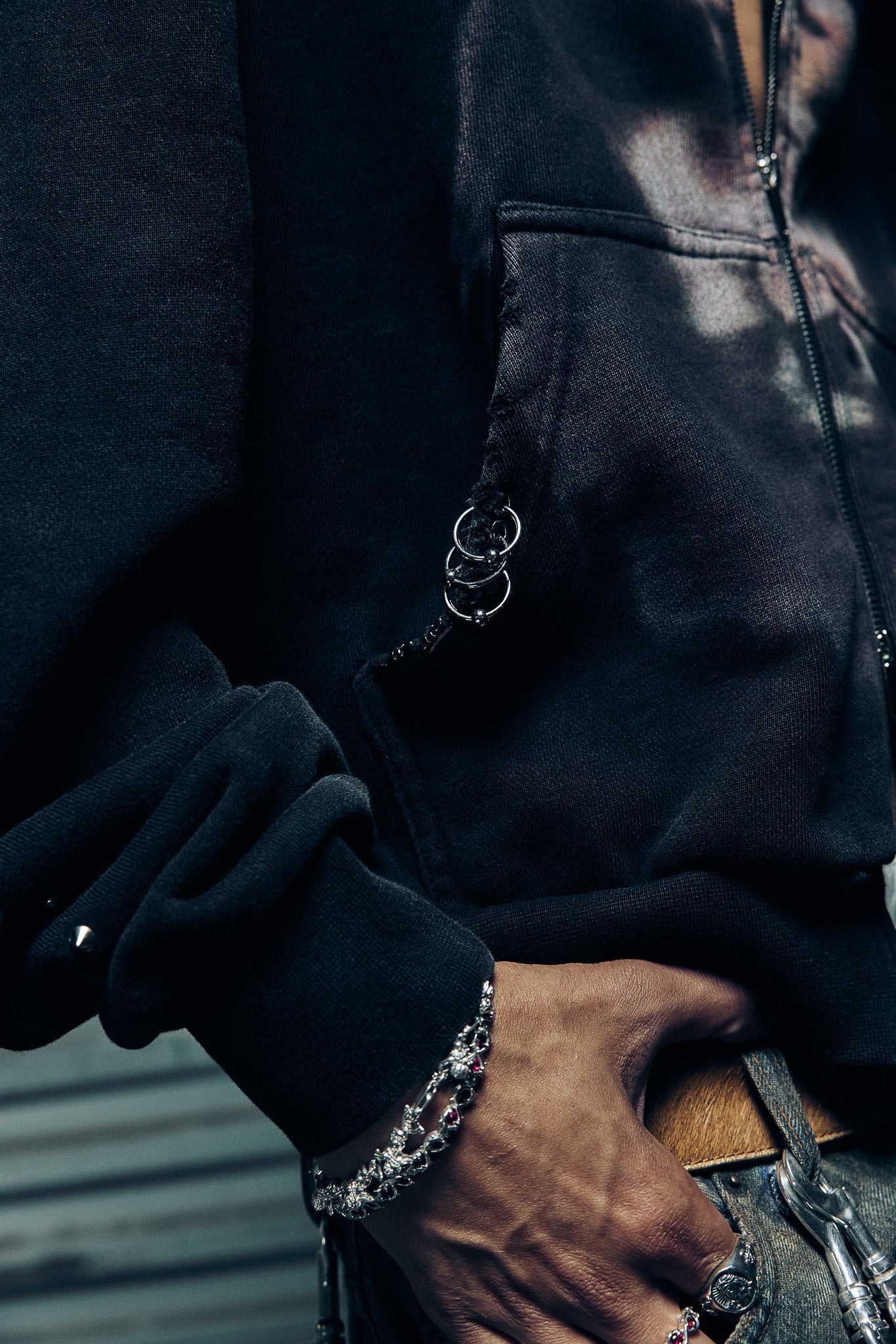 Jesus Double-Zip Hoodie