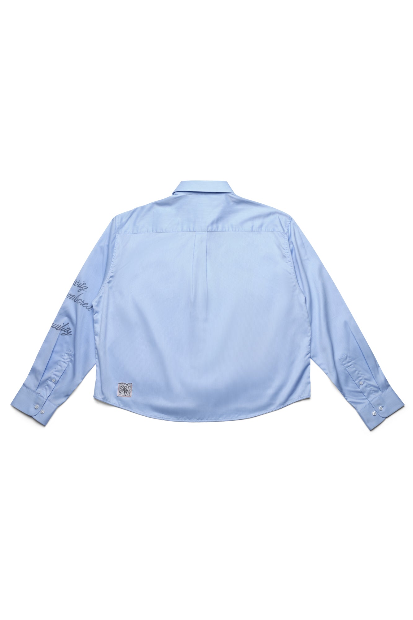Doves LS Shirt - Blue Pinstripe