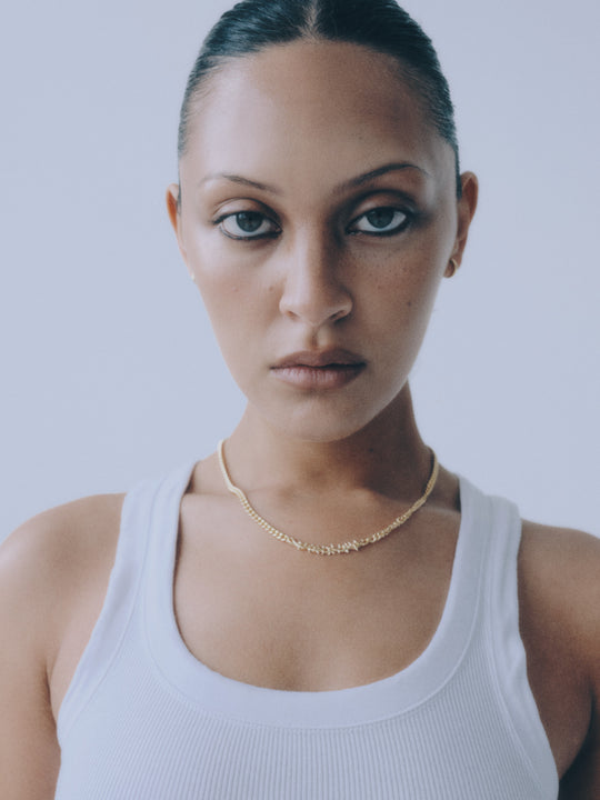 Thorned Necklace I Gold