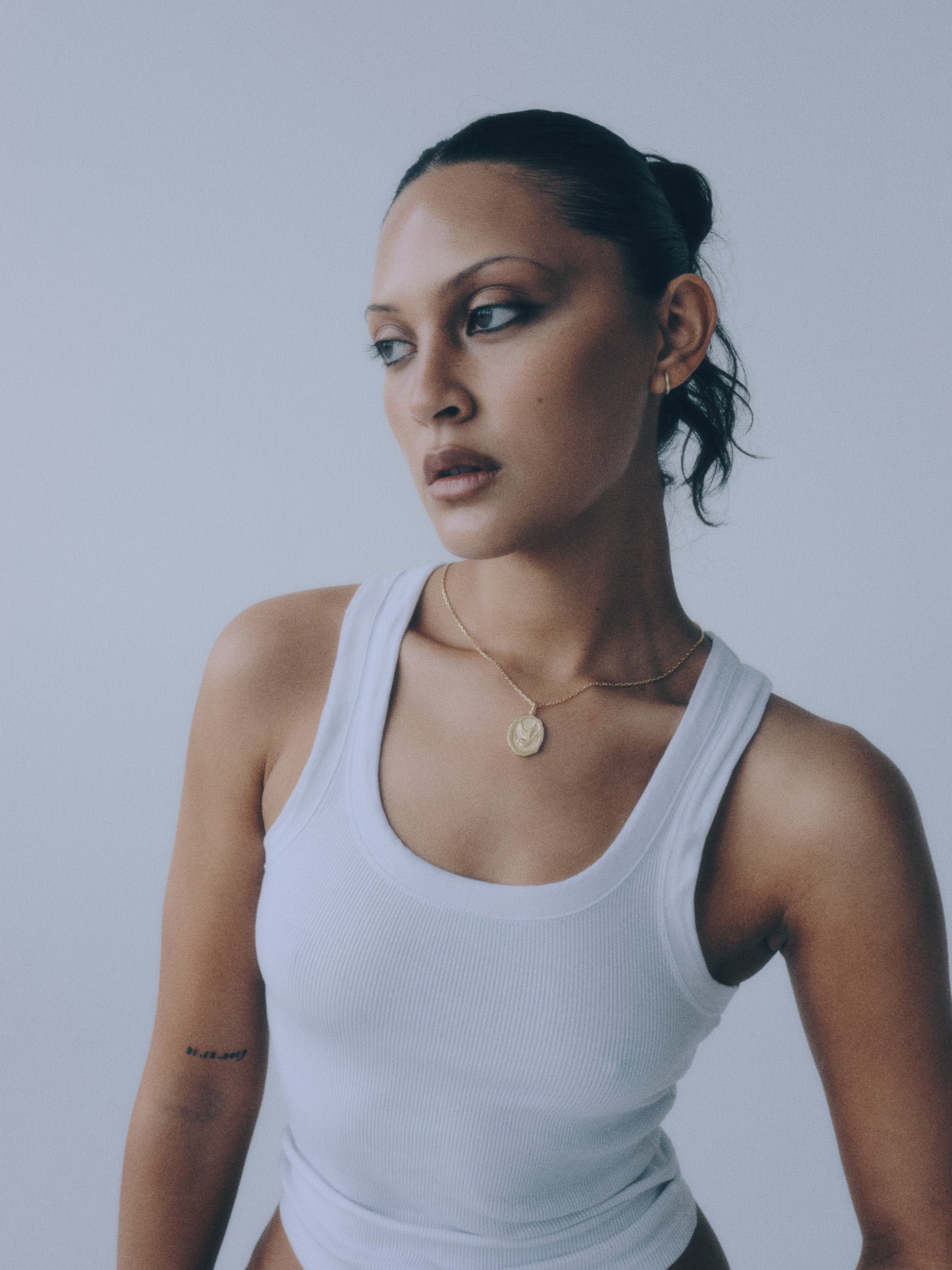 Homebound Necklace (Double Sided) I Gold