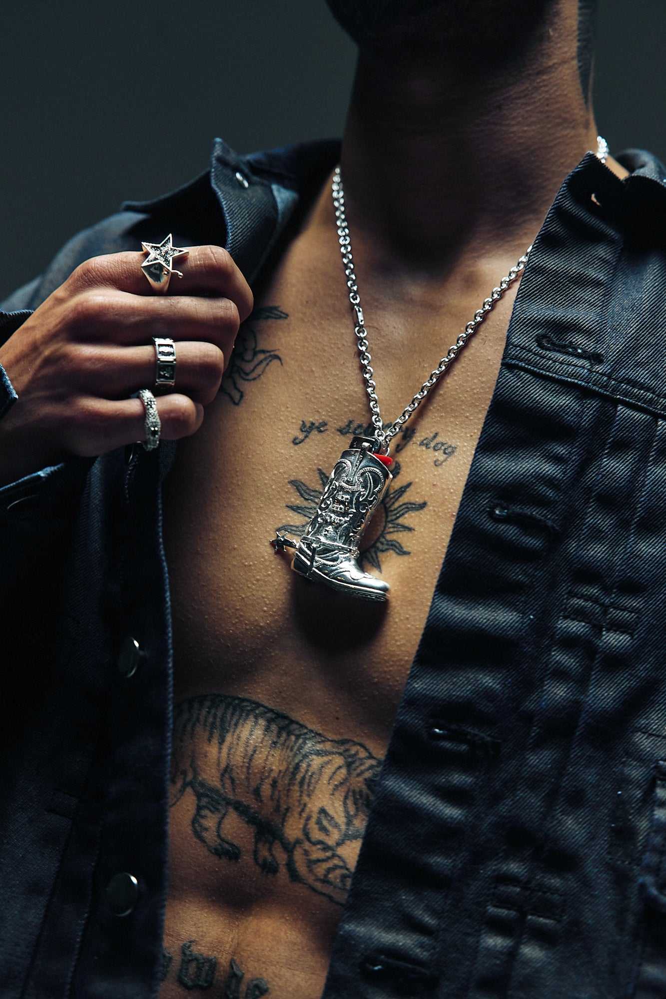 Mini Boot Lighter Necklace