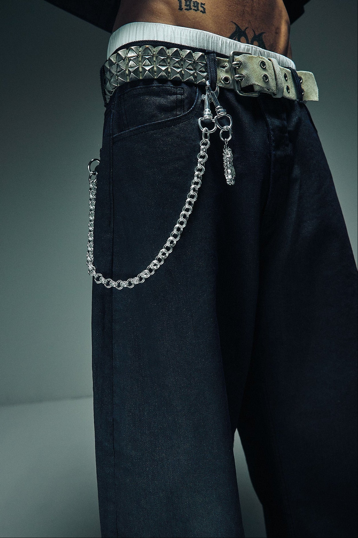 Loose Waxed Trucker Pant