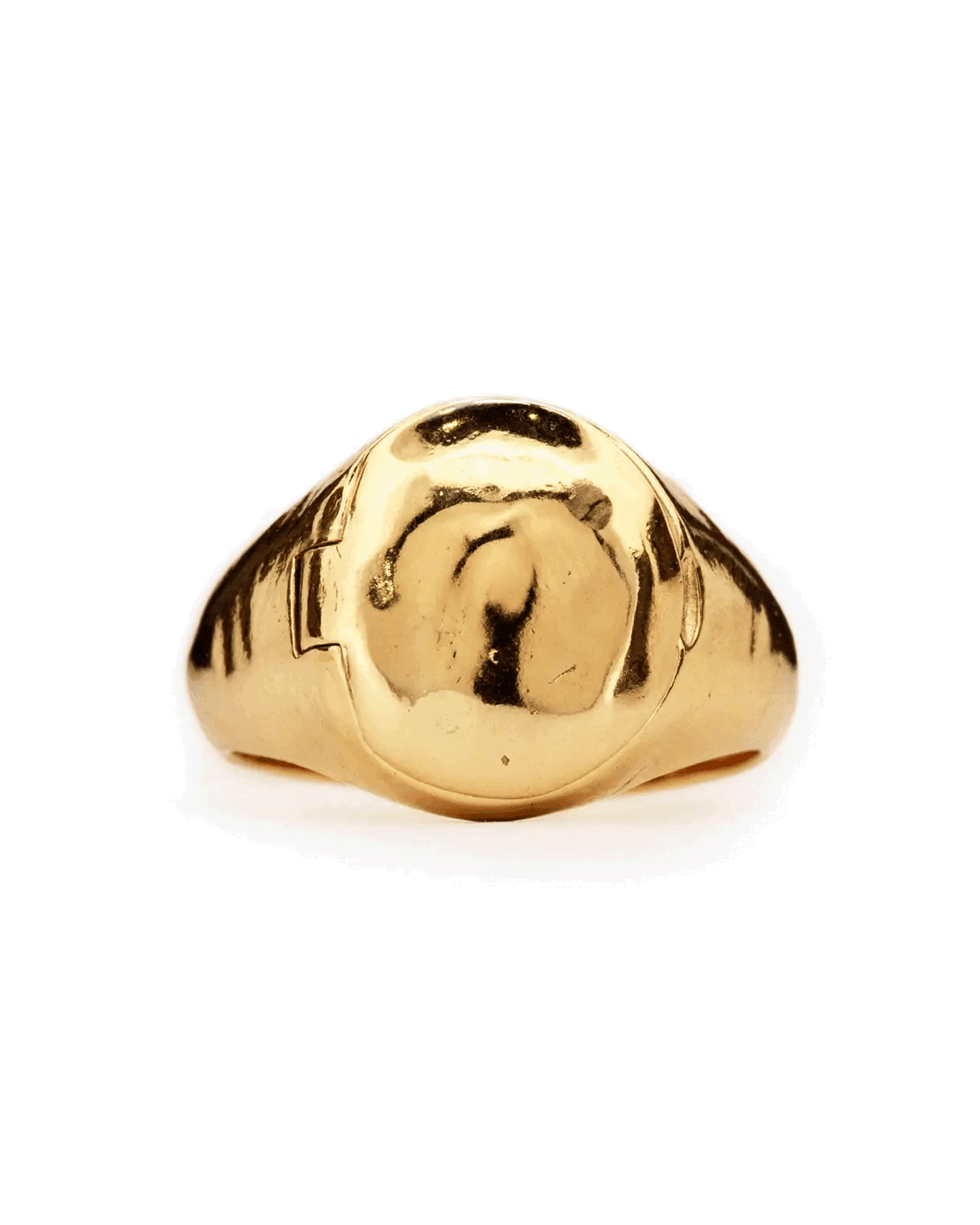 Memento Locket Signet | Gold