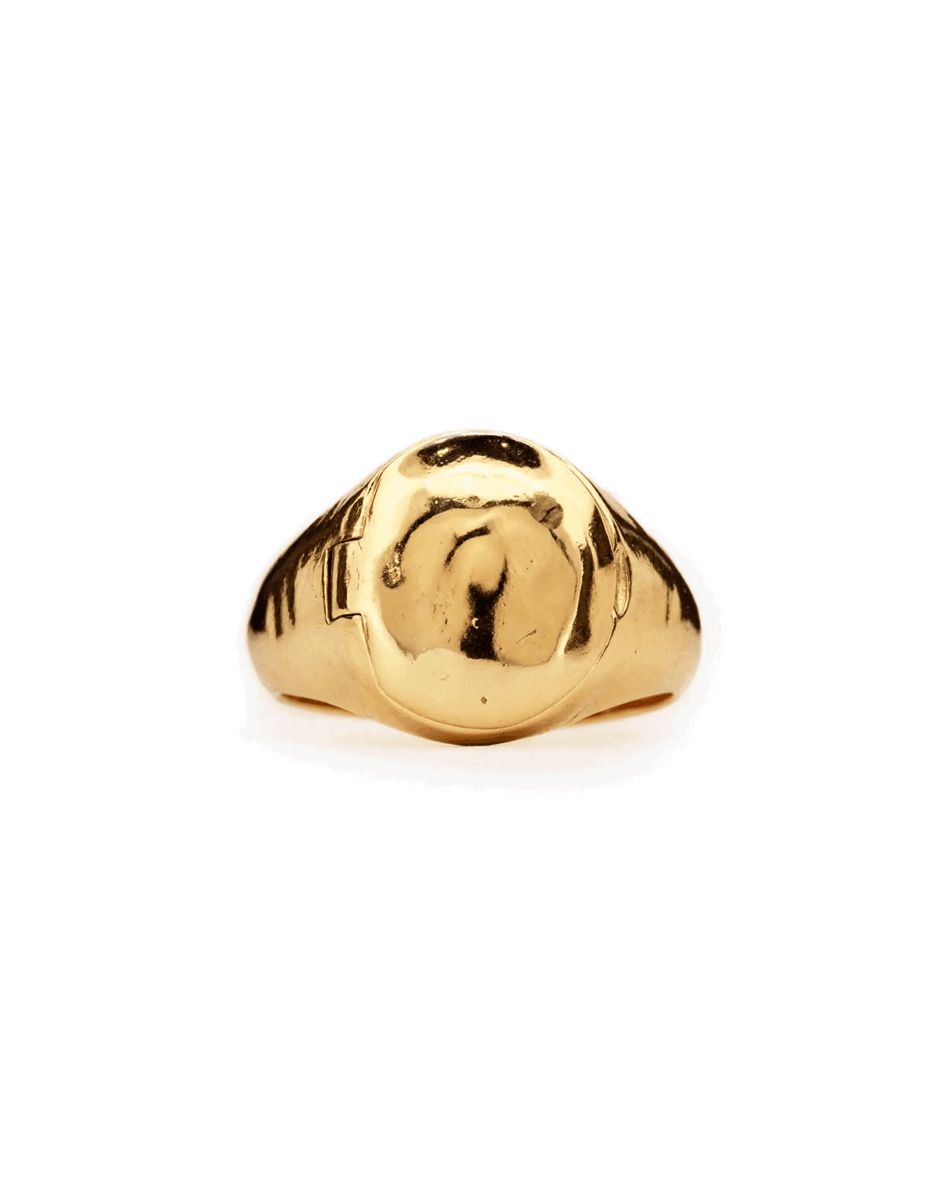 Memento Locket Signet | Gold