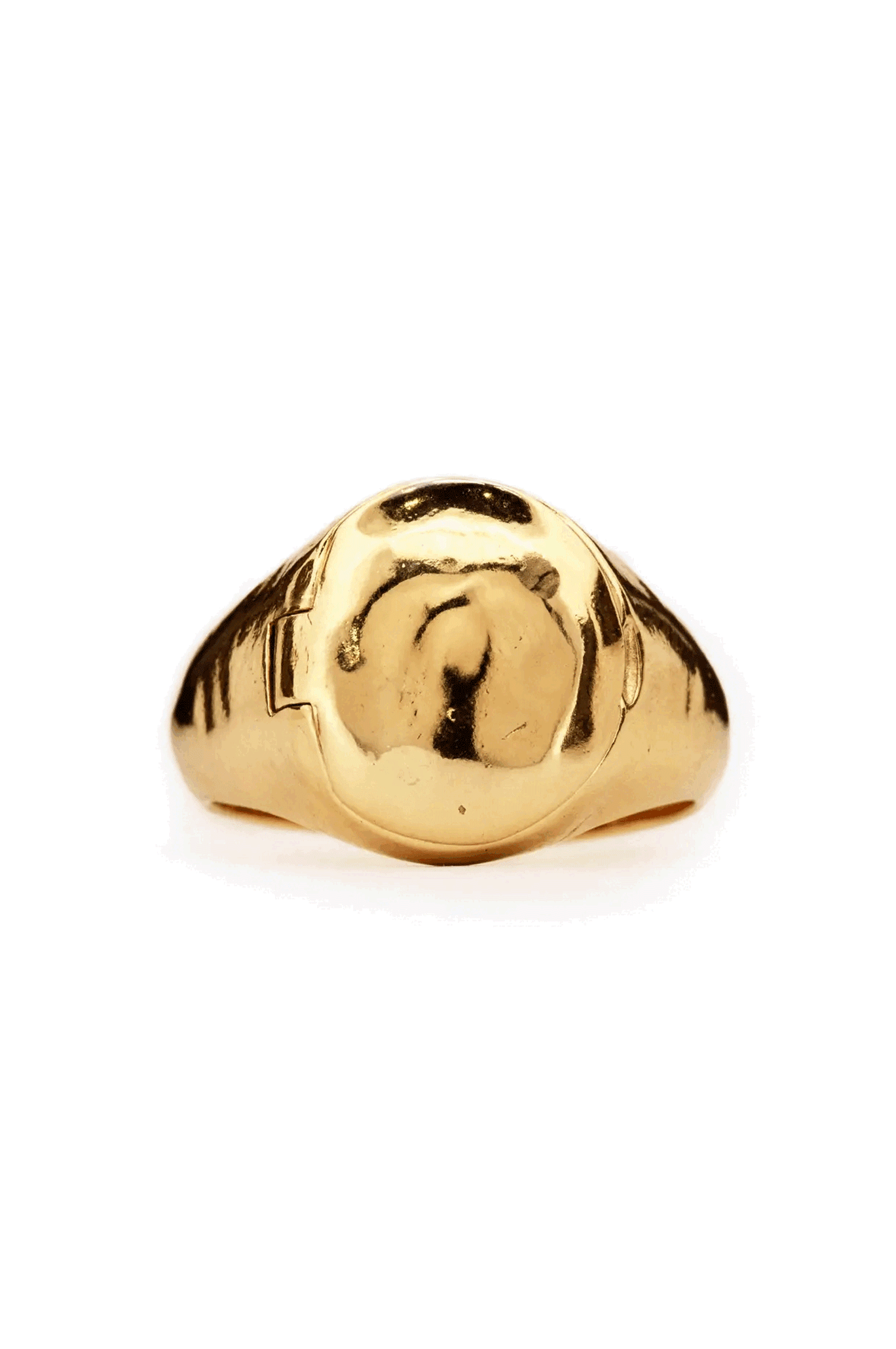 Memento Locket Signet | Gold
