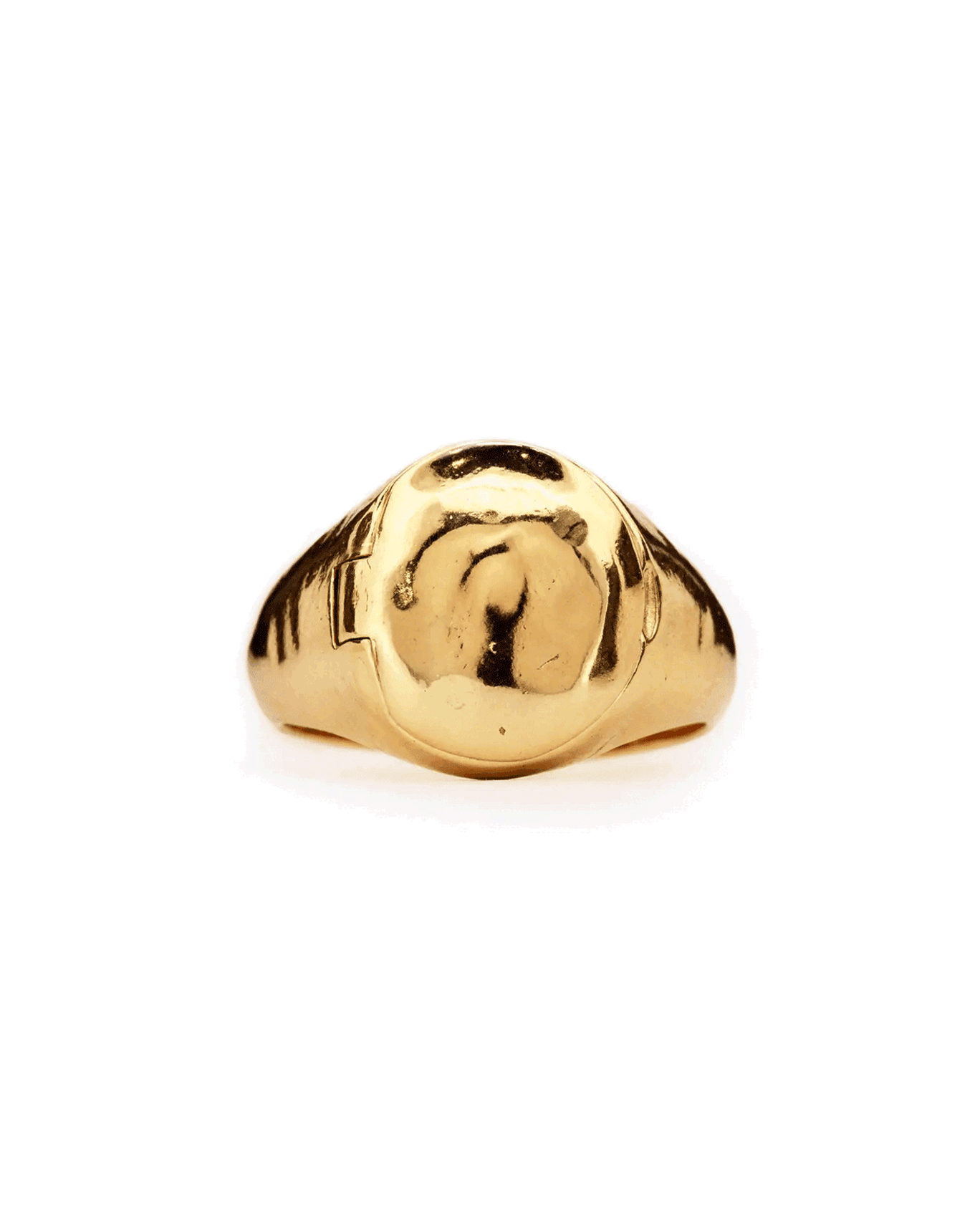 Memento Locket Signet | Gold