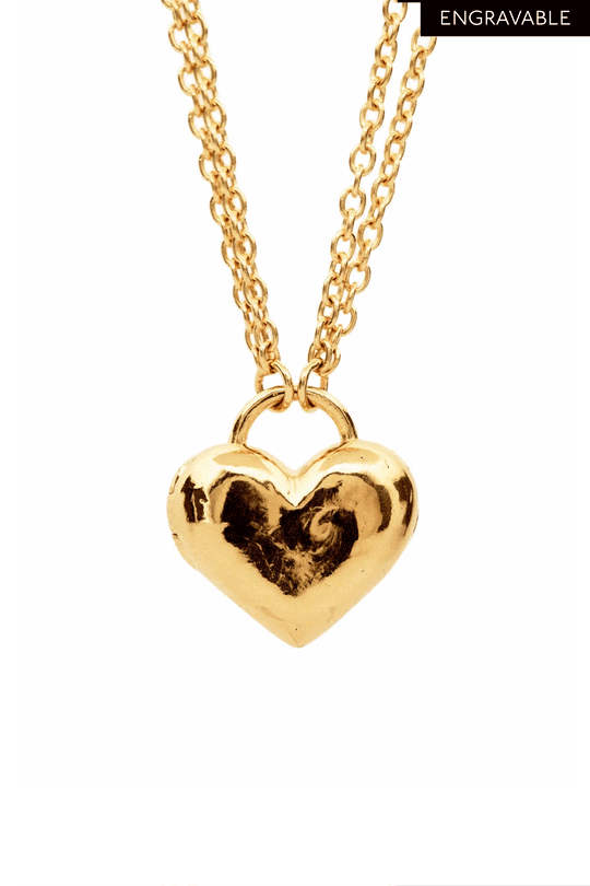 Memory Heart Locket | Gold