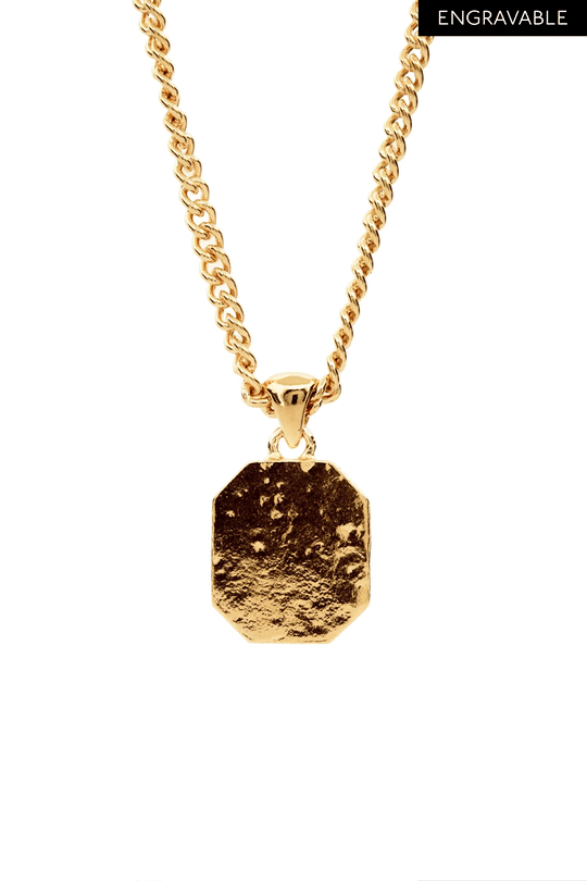 Monogram Necklace | Gold