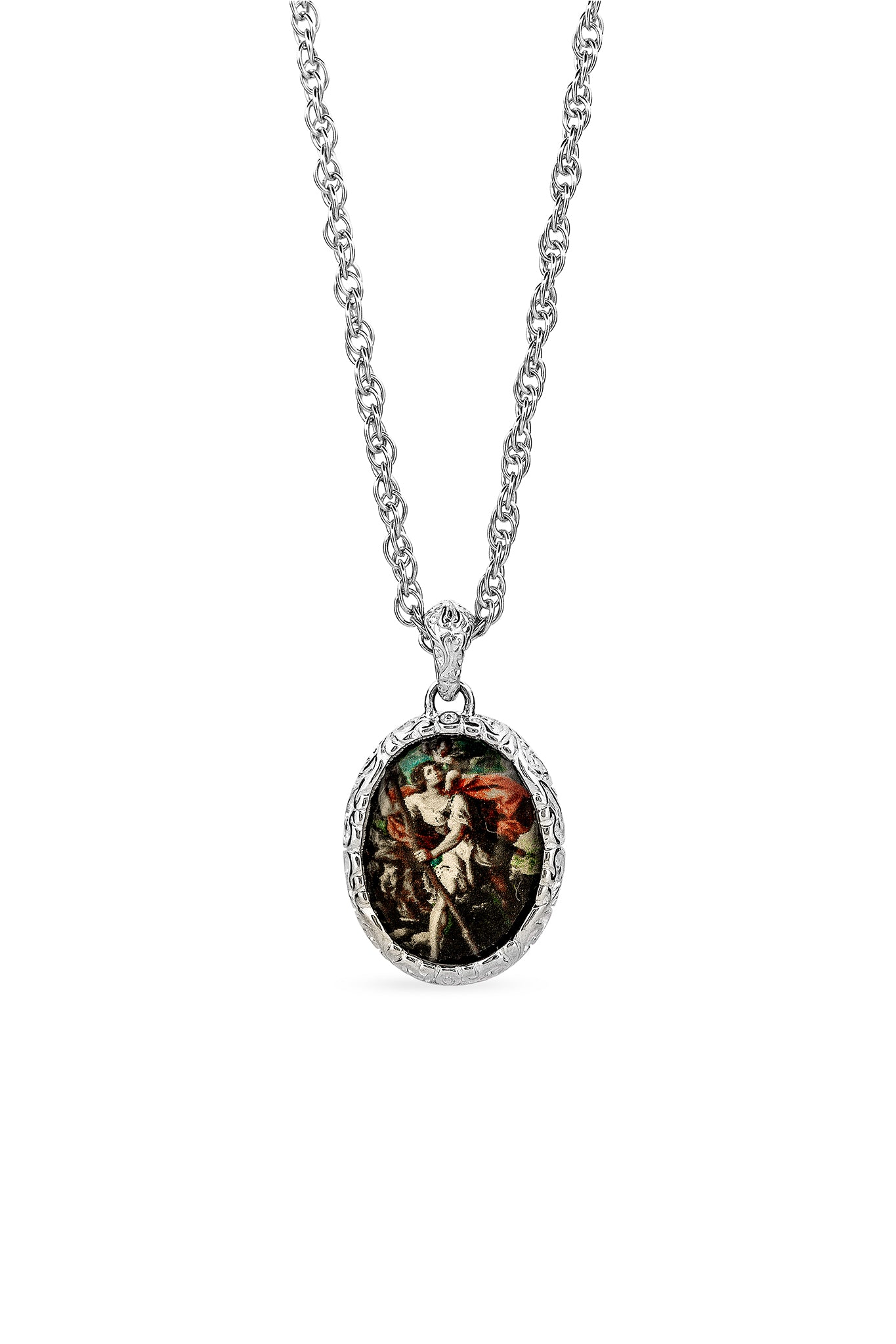 St Christopher Necklace – Lox & Chain