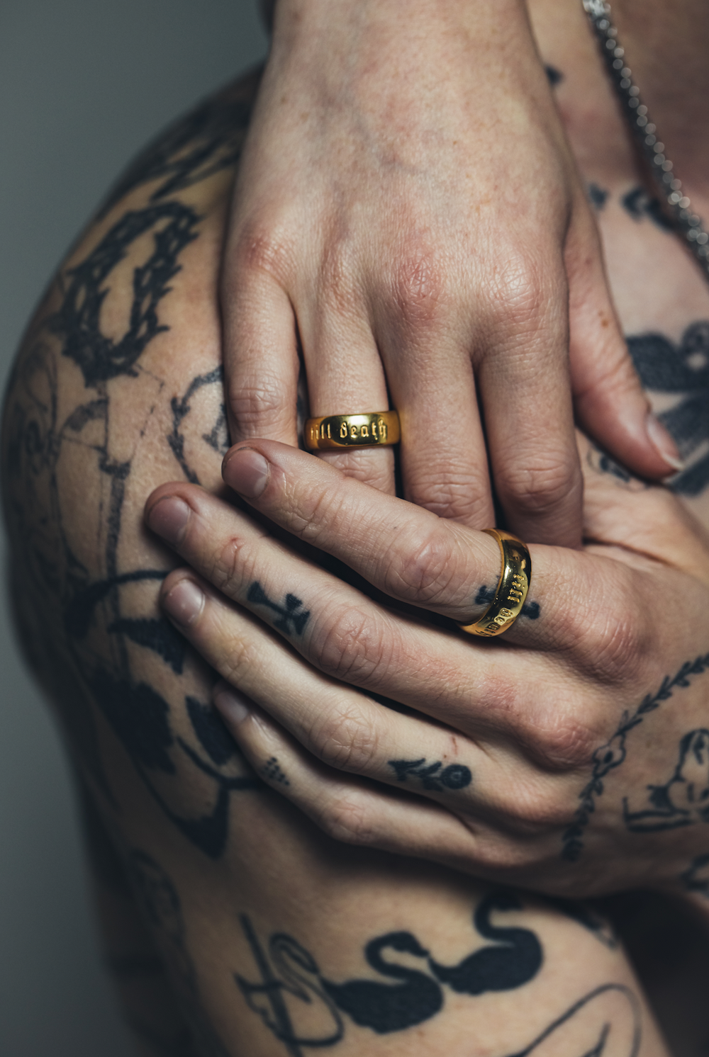 Till Death Ring - Twin Kit XL | Gold & Silver