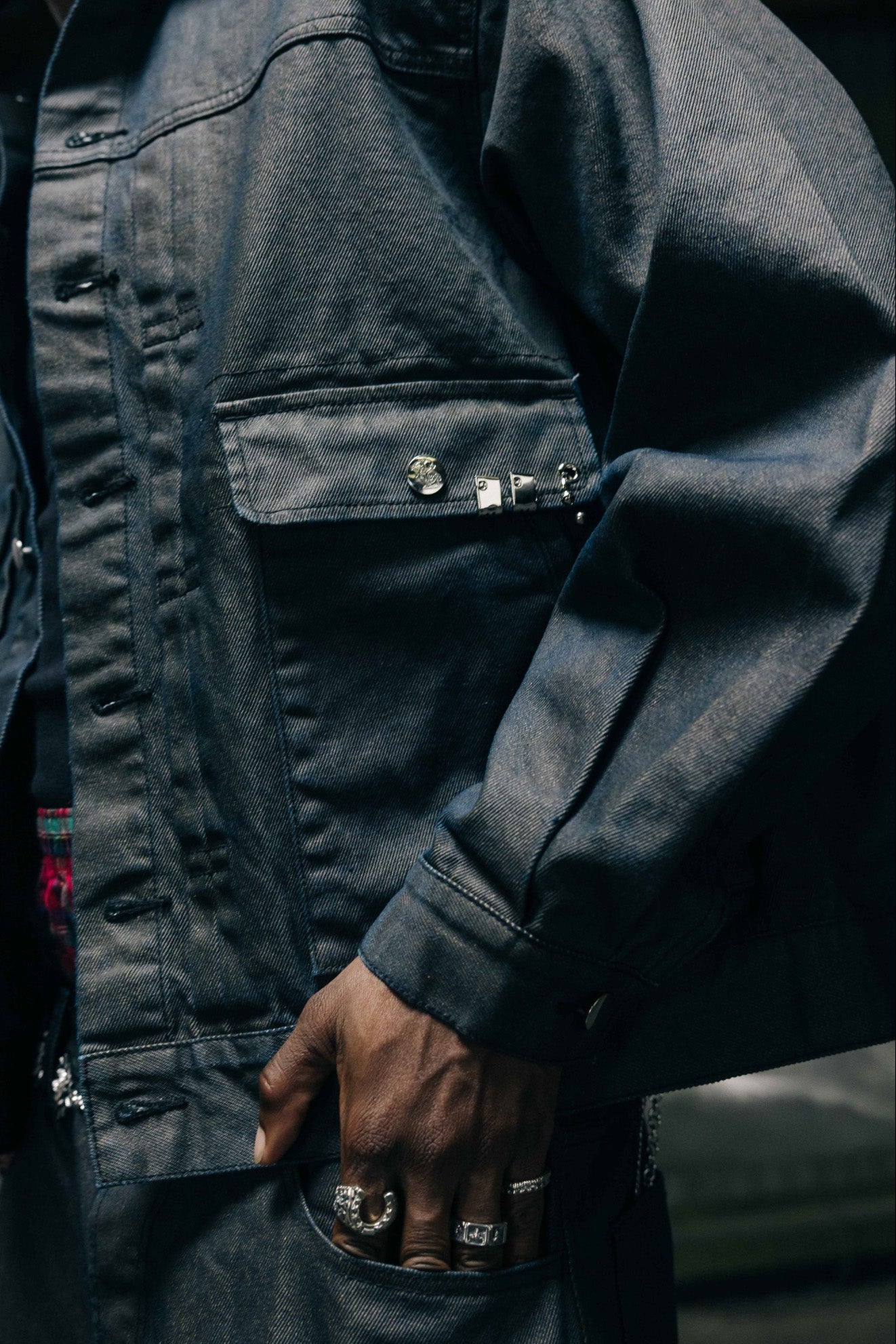 Waxed Trucker Jacket