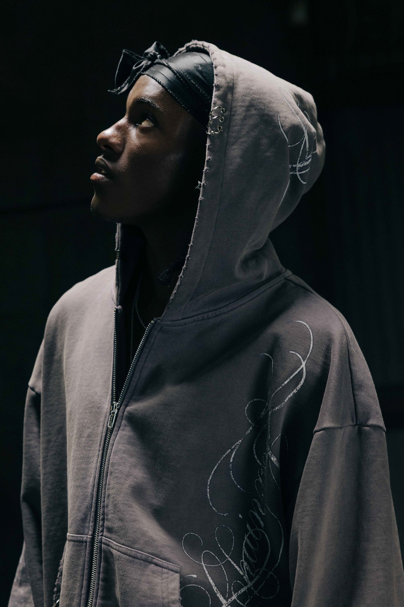 Cowgirls Hoodie - Black Smoke