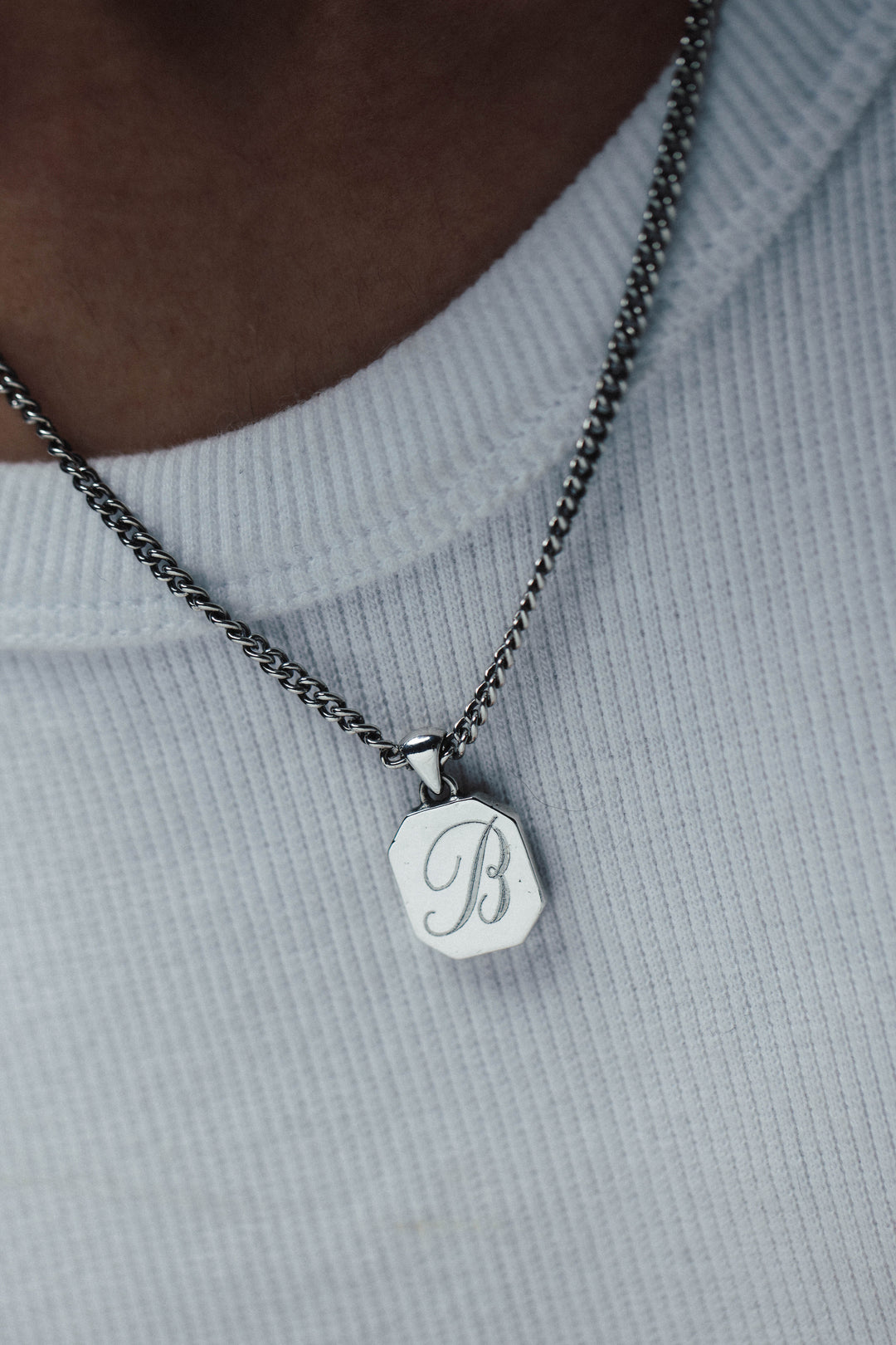 Monogram Necklace | Gold