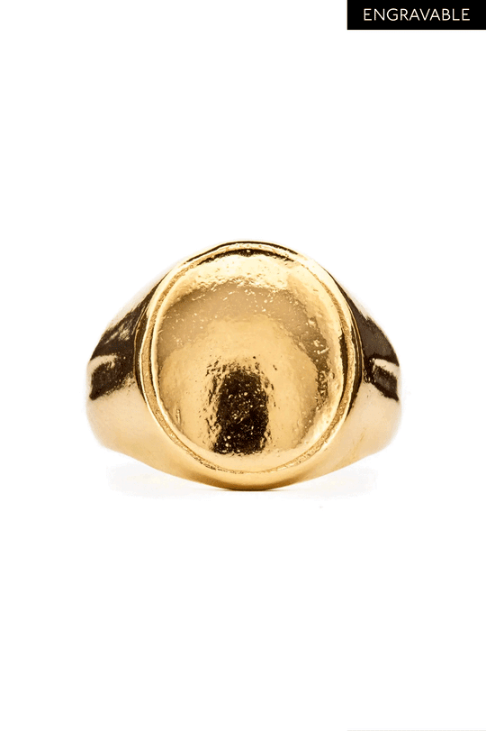 Tribute Signet | Gold
