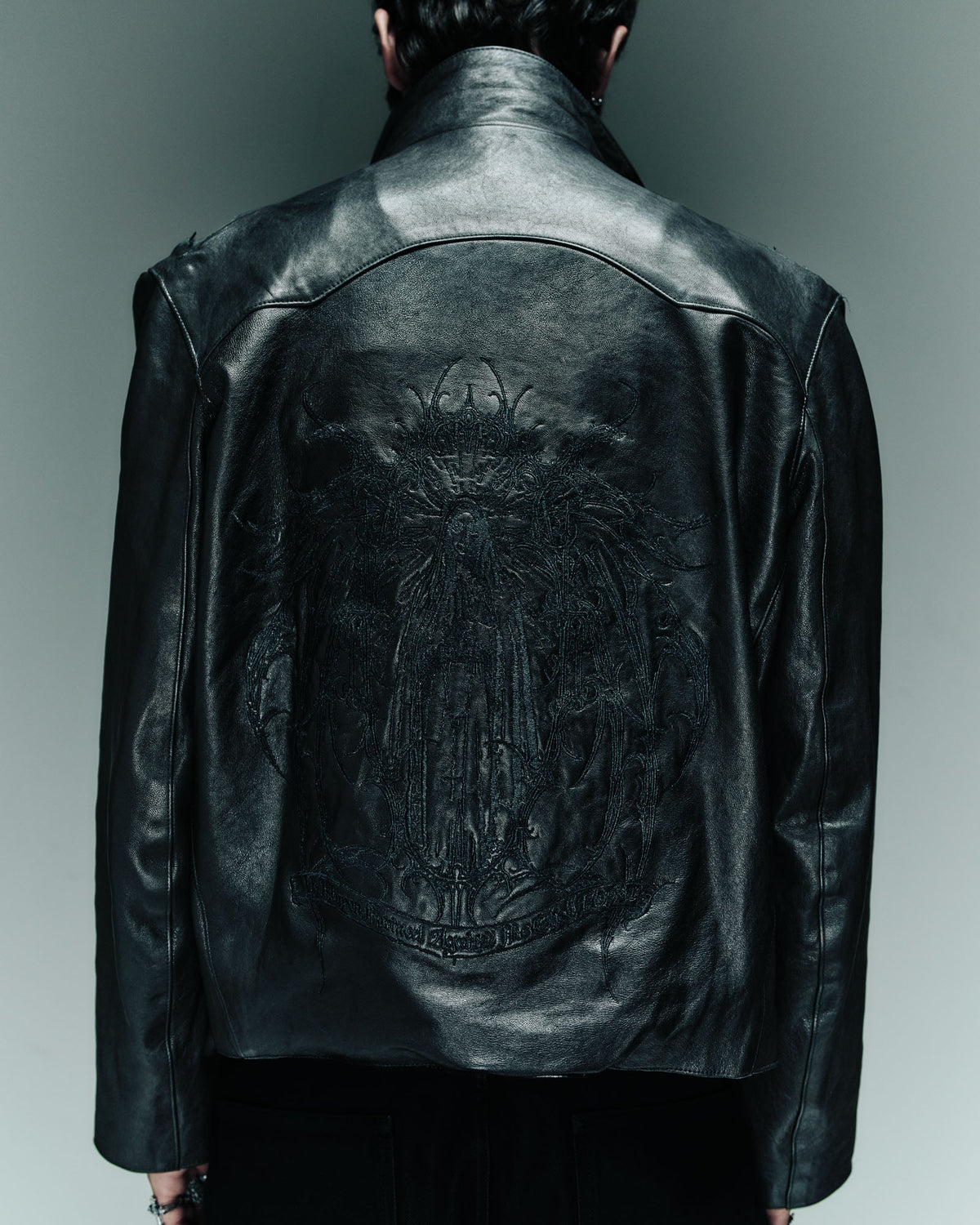 Sanctum Leather Jacket - Black
