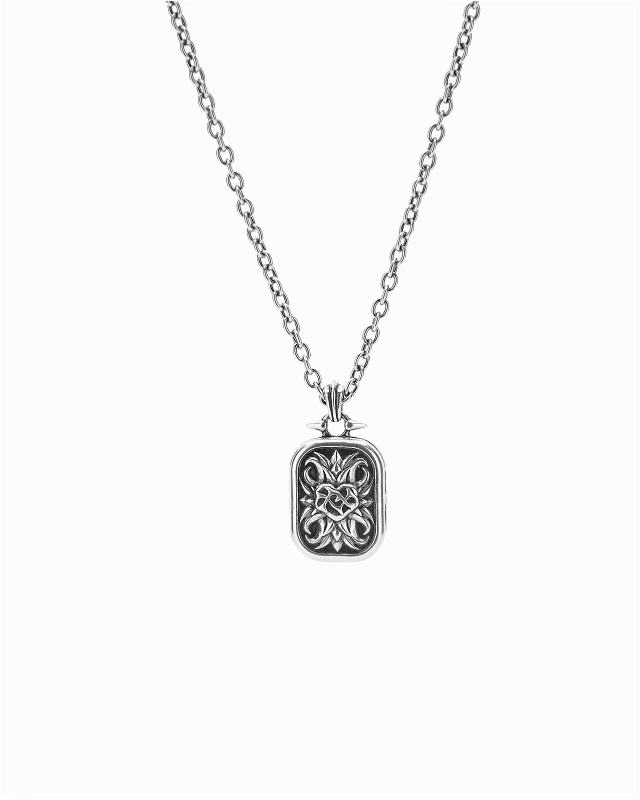 Vaulted Locket Necklace