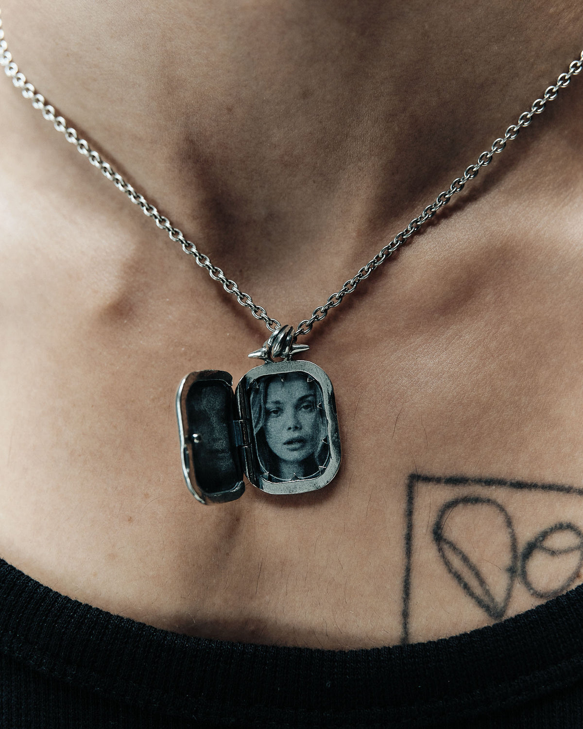 Vaulted Locket Necklace