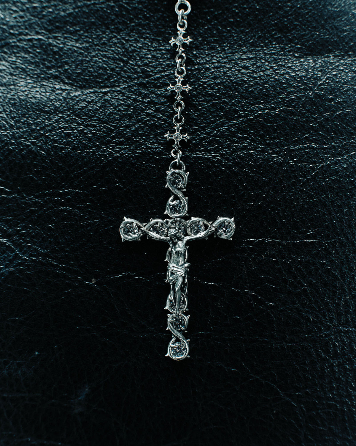 Christ is King Rosary - Cubic Zirconia