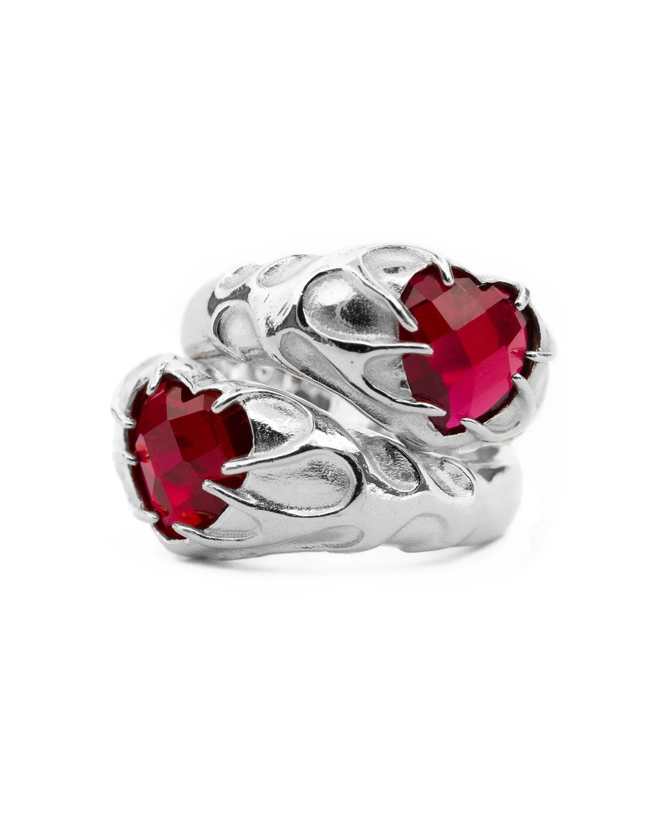 Flaming Heart Signet - Twin Kit | Silver