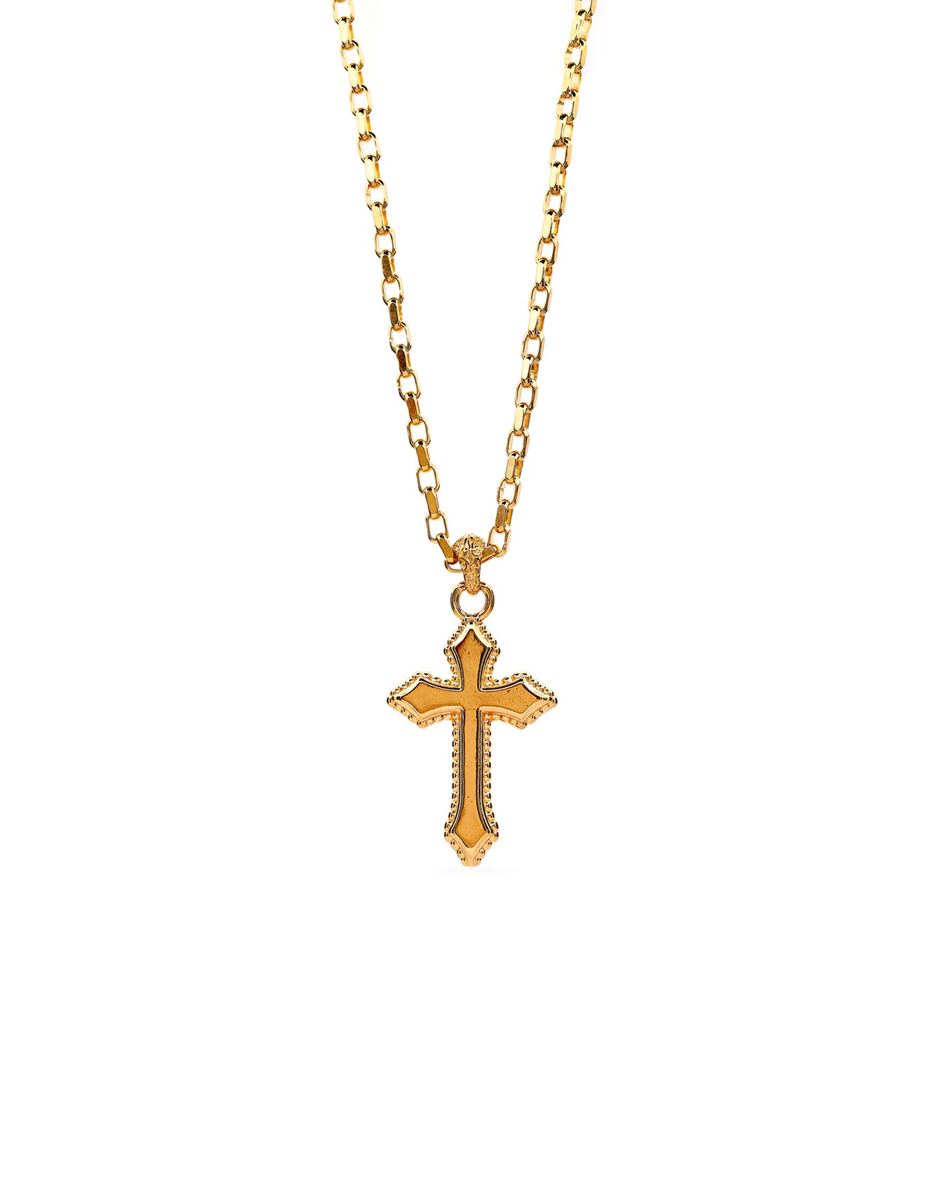 Arcane Cross Necklace | Gold