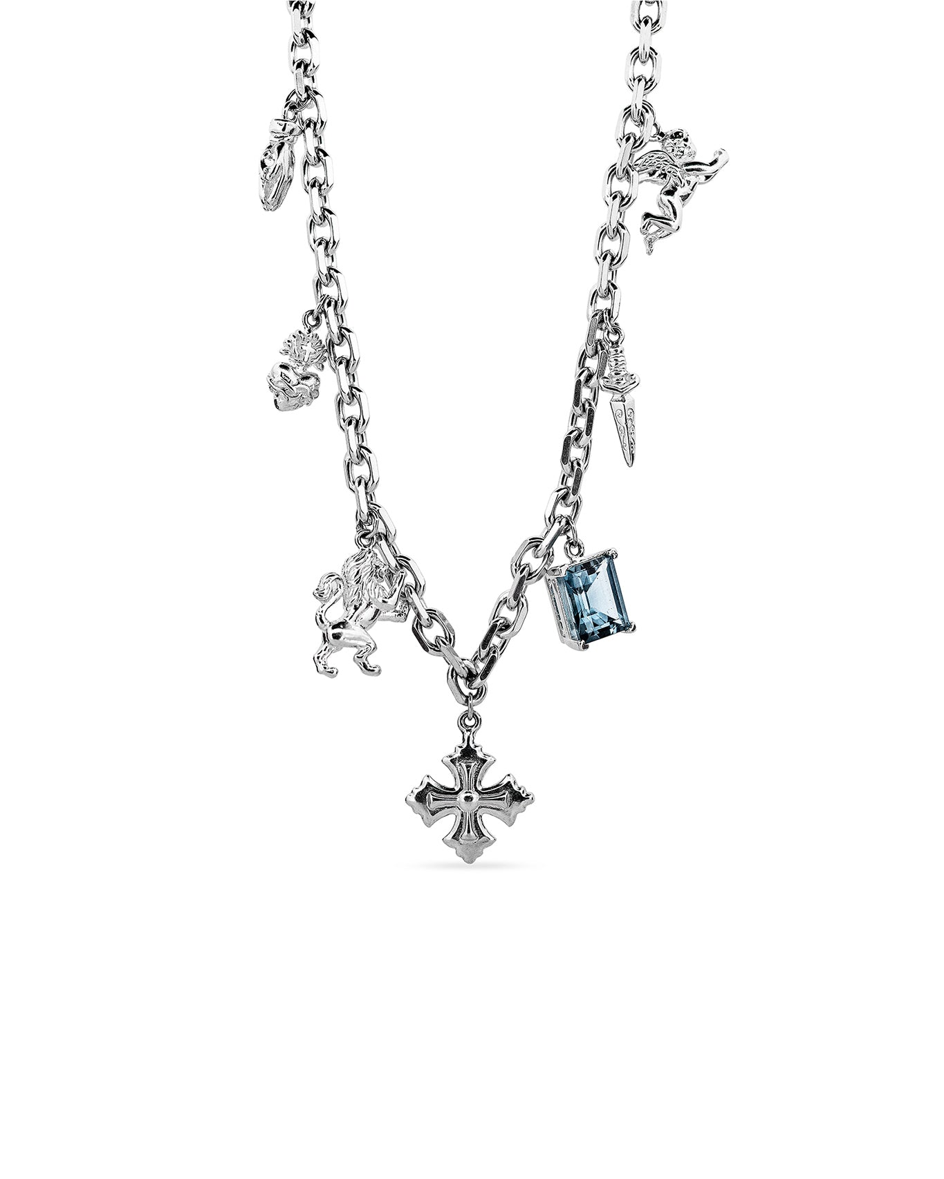 Ave Maria Charms Necklace