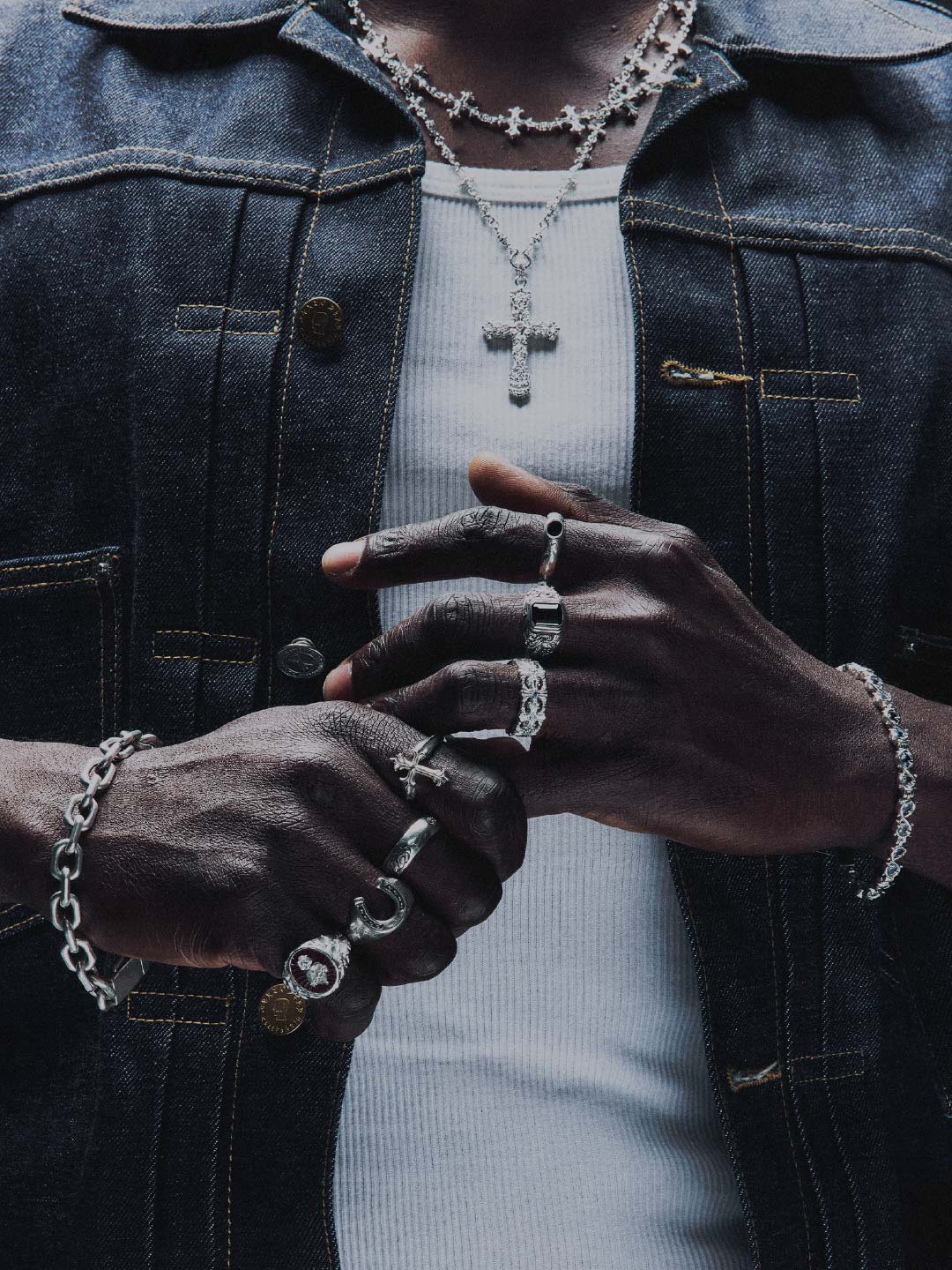 Lox & Chain | Solid 925 Silver