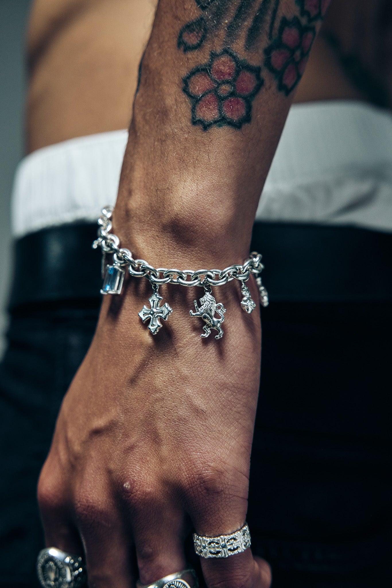Ave Maria Charms Bracelet