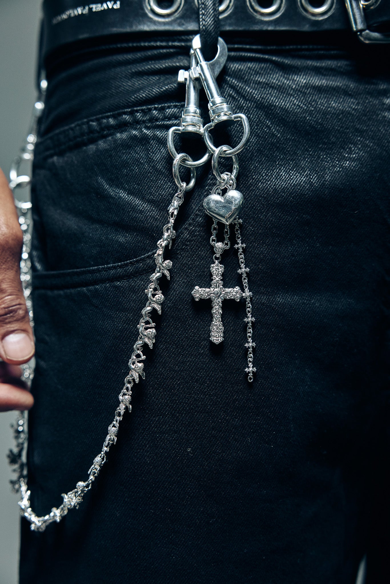 Cross Heart Key Chain – Lox & Chain